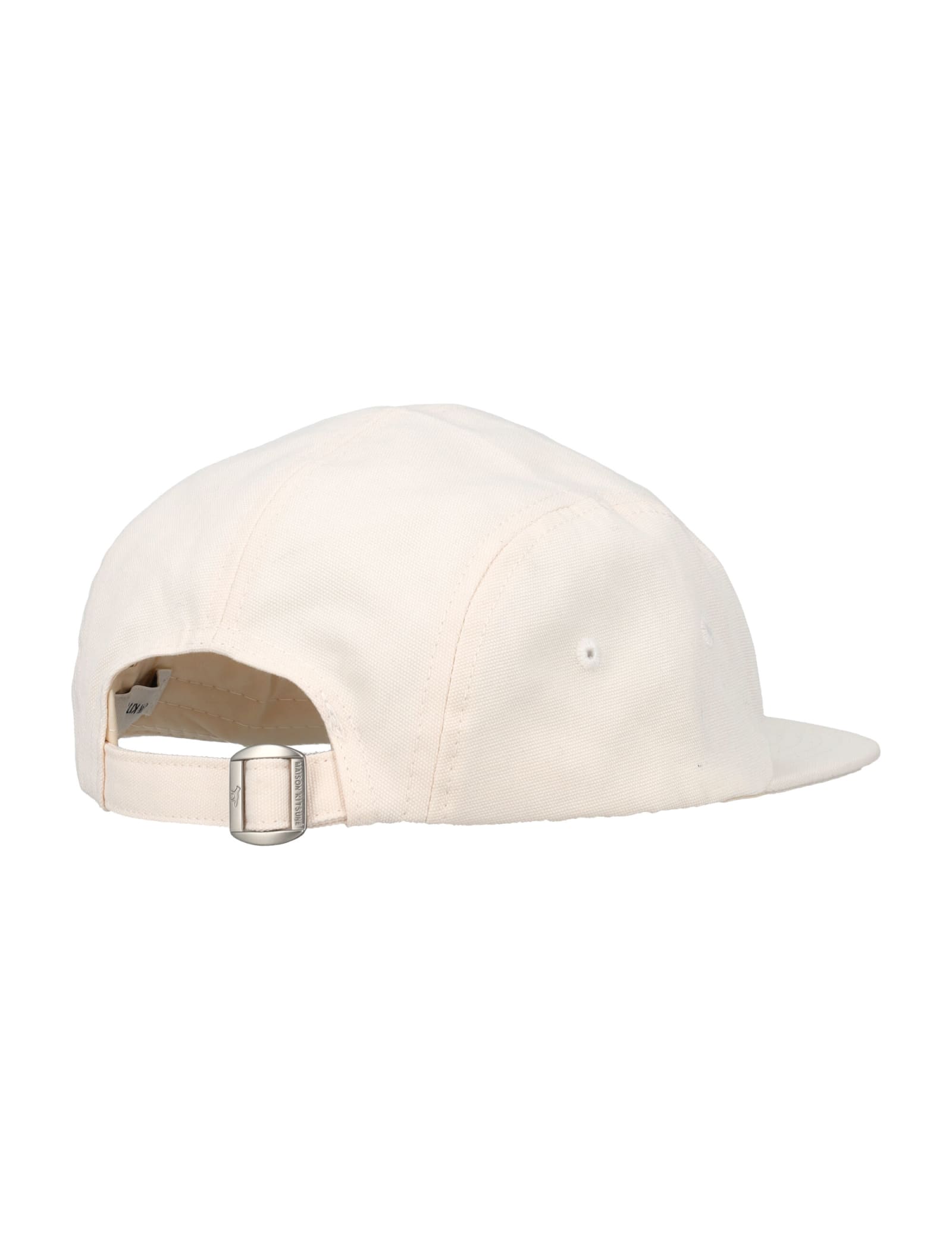 Maison Kitsuné Handwriting 5p Cap In Bianco