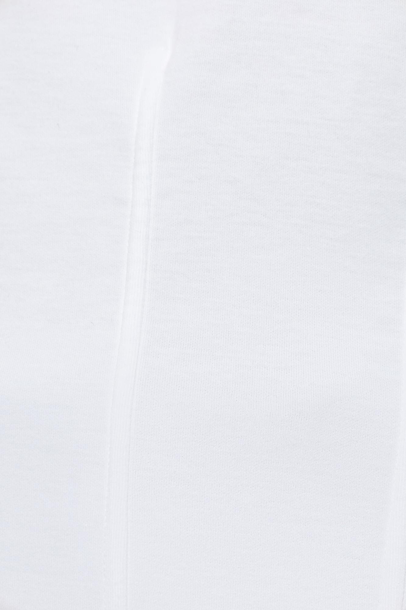 Alexander Mcqueen Top A Corsetto In Jersey In White