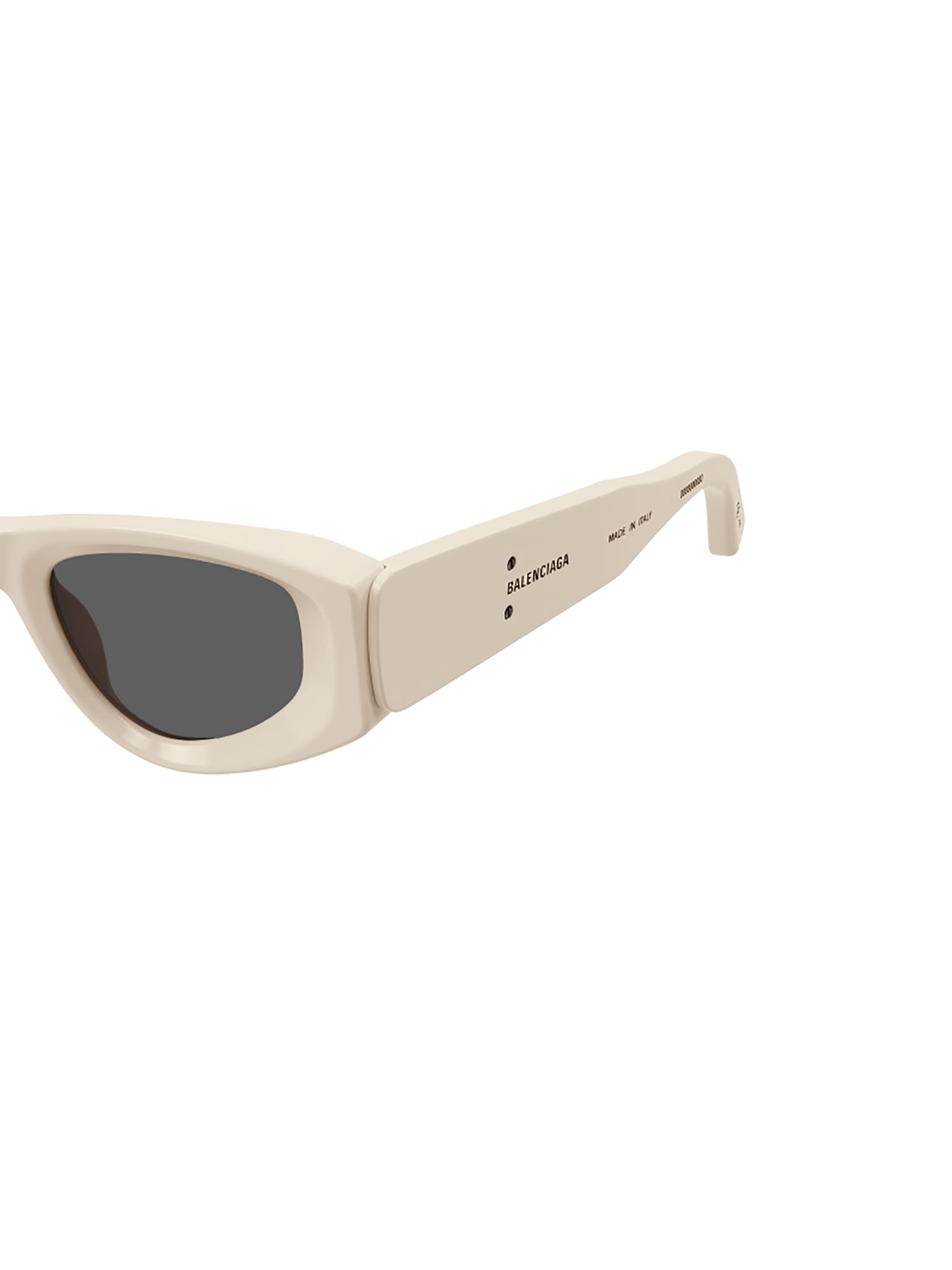 Shop Balenciaga Bb0243s Sunglasses In Beige Beige Grey