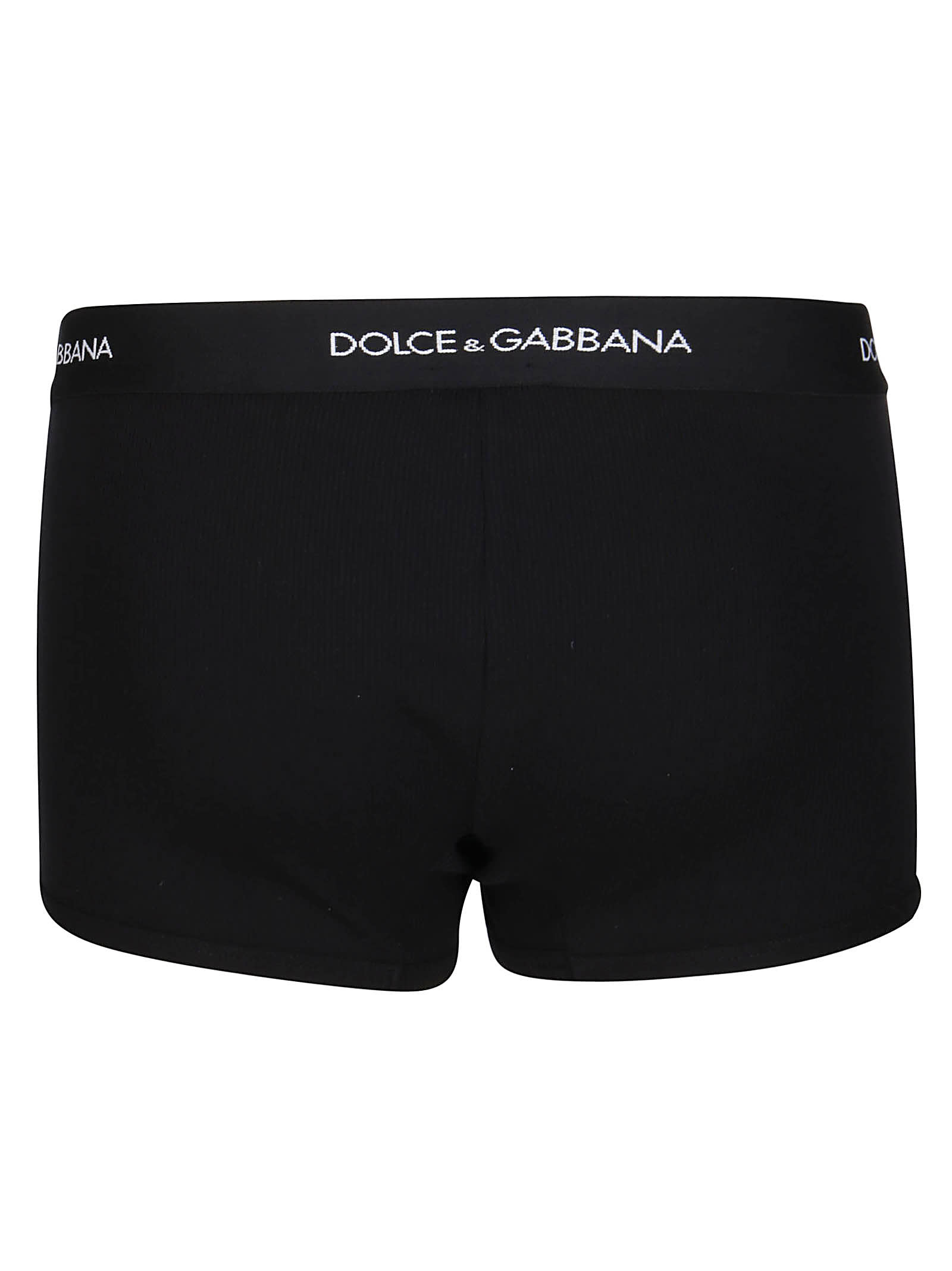 Shop Dolce & Gabbana Black Cotton Boxers