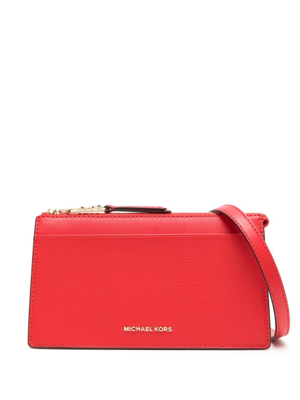 Michael Michael Kors Large Conv Crossbody In Lacquer Red