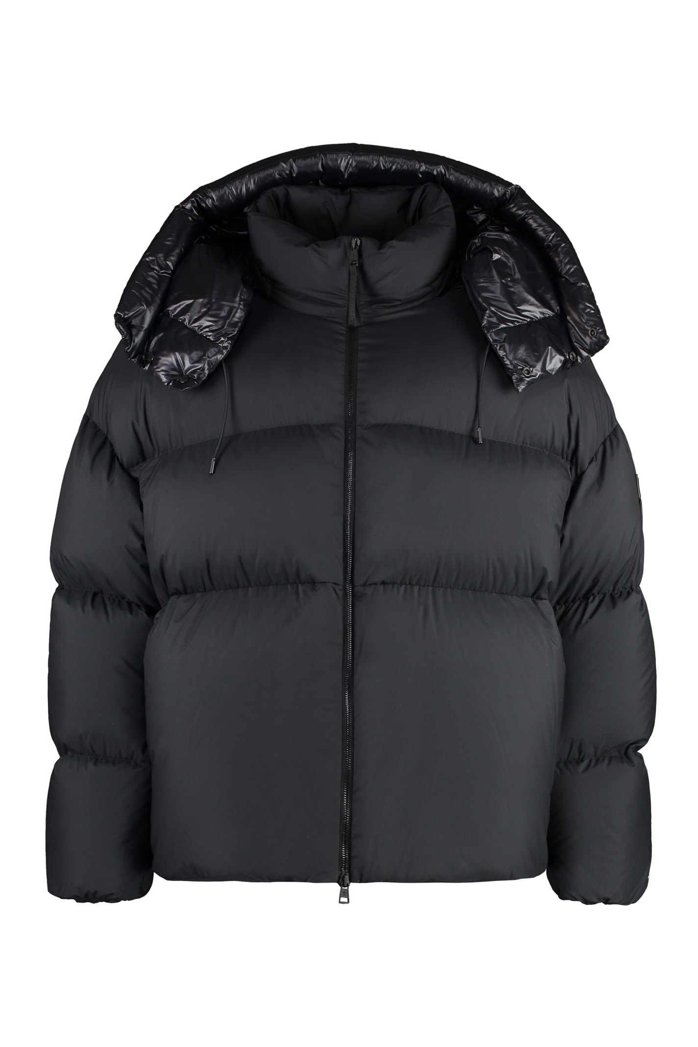 Shop Moncler Genius Moncler X Roc Nation Designed By Jay-z - Antila Short Down Jacket In Black