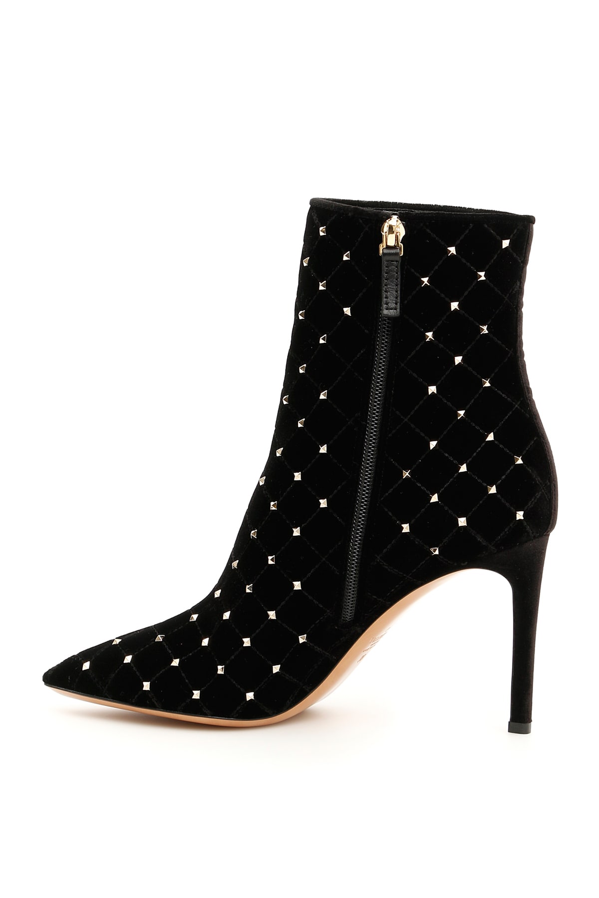 valentino rockstud spike boots