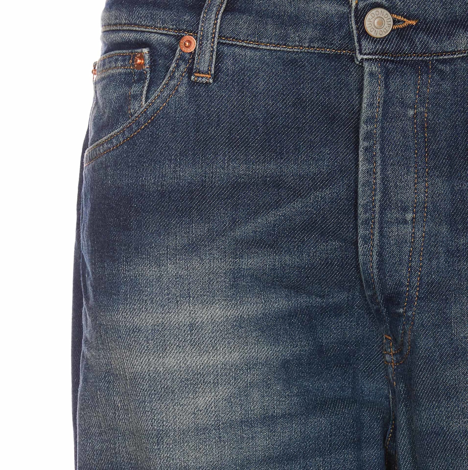 Shop Dondup Icon Jeans In Blue