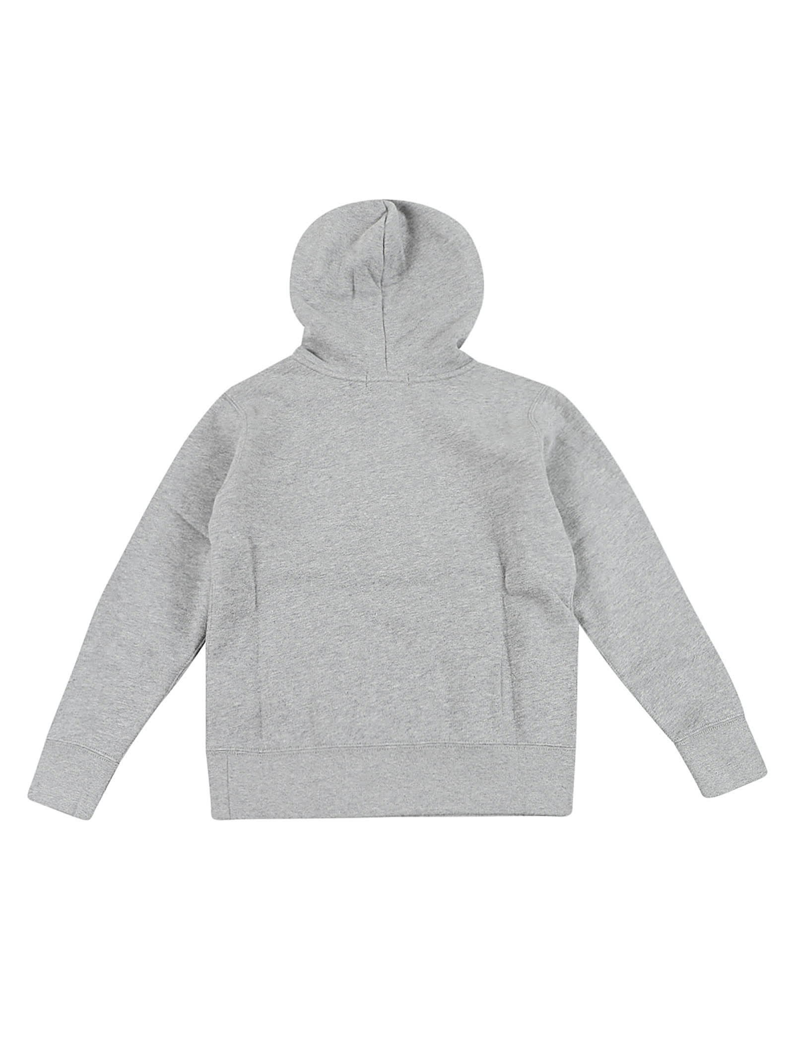 Ralph Lauren Ls Po Hood-tops-knit In Andover Heather