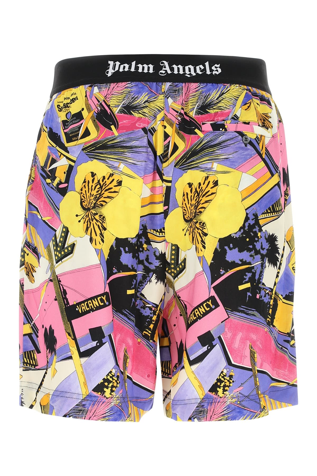 Shop Palm Angels Bermuda In Multicolor