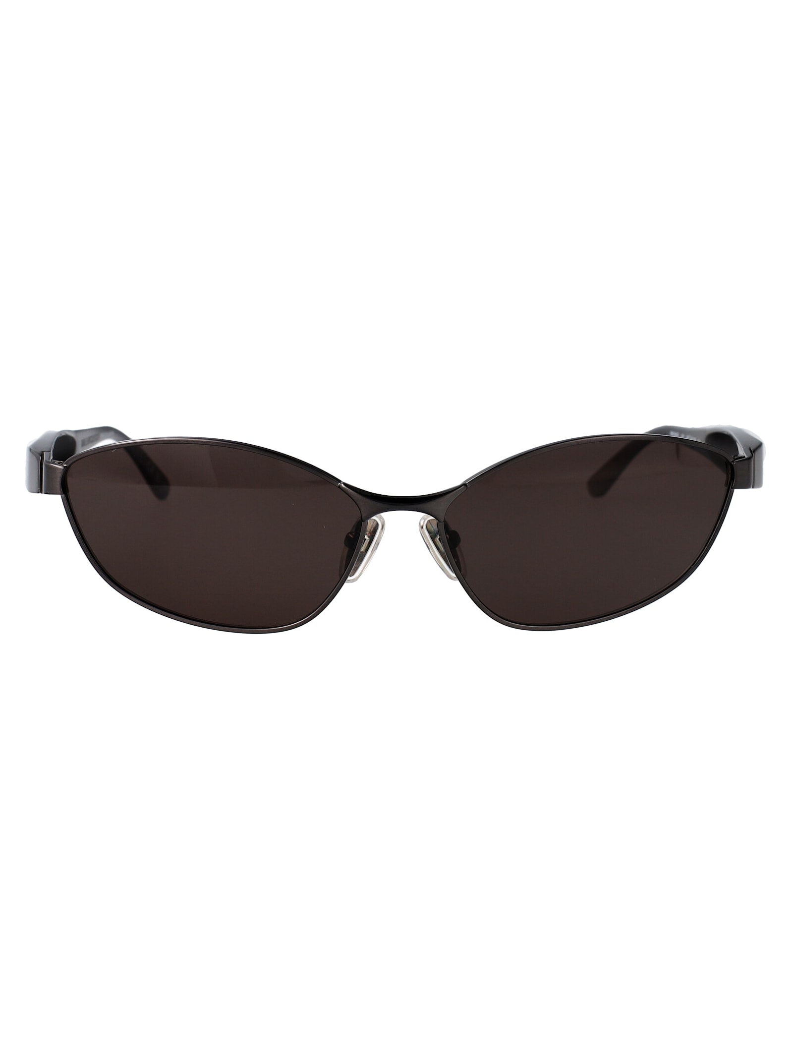 Balenciaga Grey Cat Eye Ladies Sunglasses Bb0335s 001 65 In Grey-grey-grey