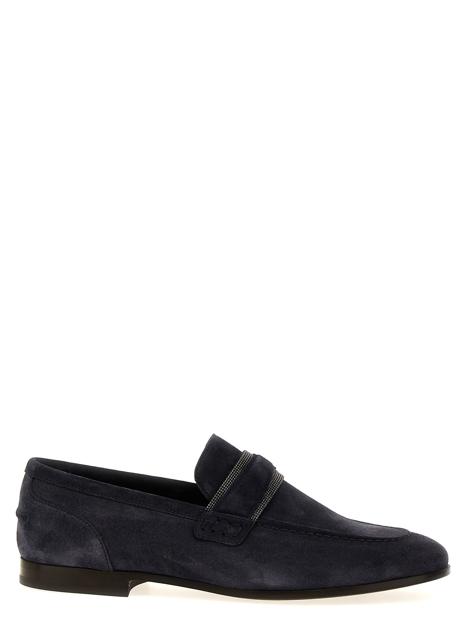 monile Suede Loafers