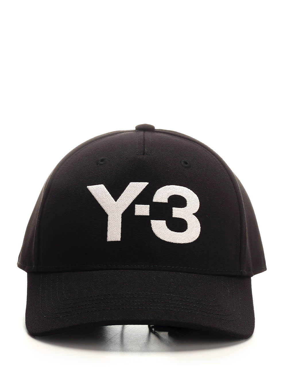 Black y-3 Logo Cap