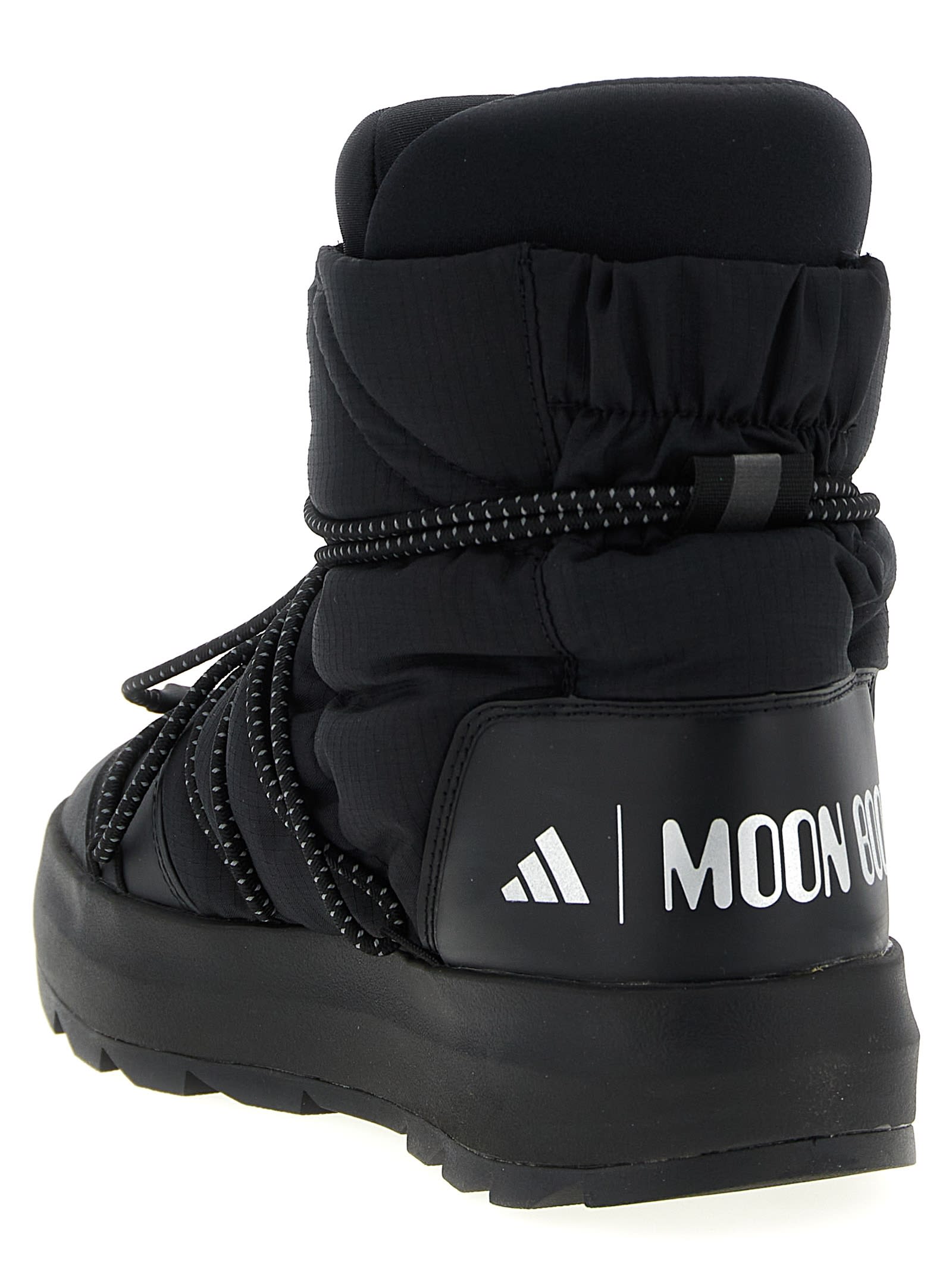 Adidas Originals Ace Adidas X Moonboot Ankle Boots In Black