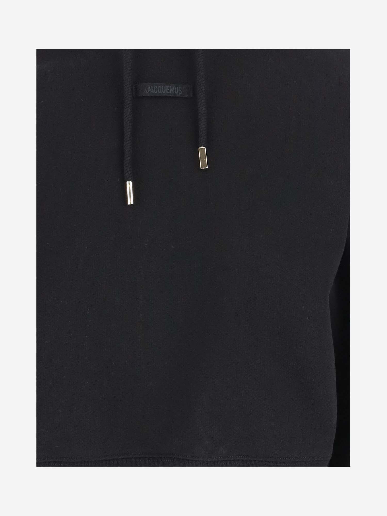 Jacquemus The Gros Grain Drawstring-hood Sweatshirt