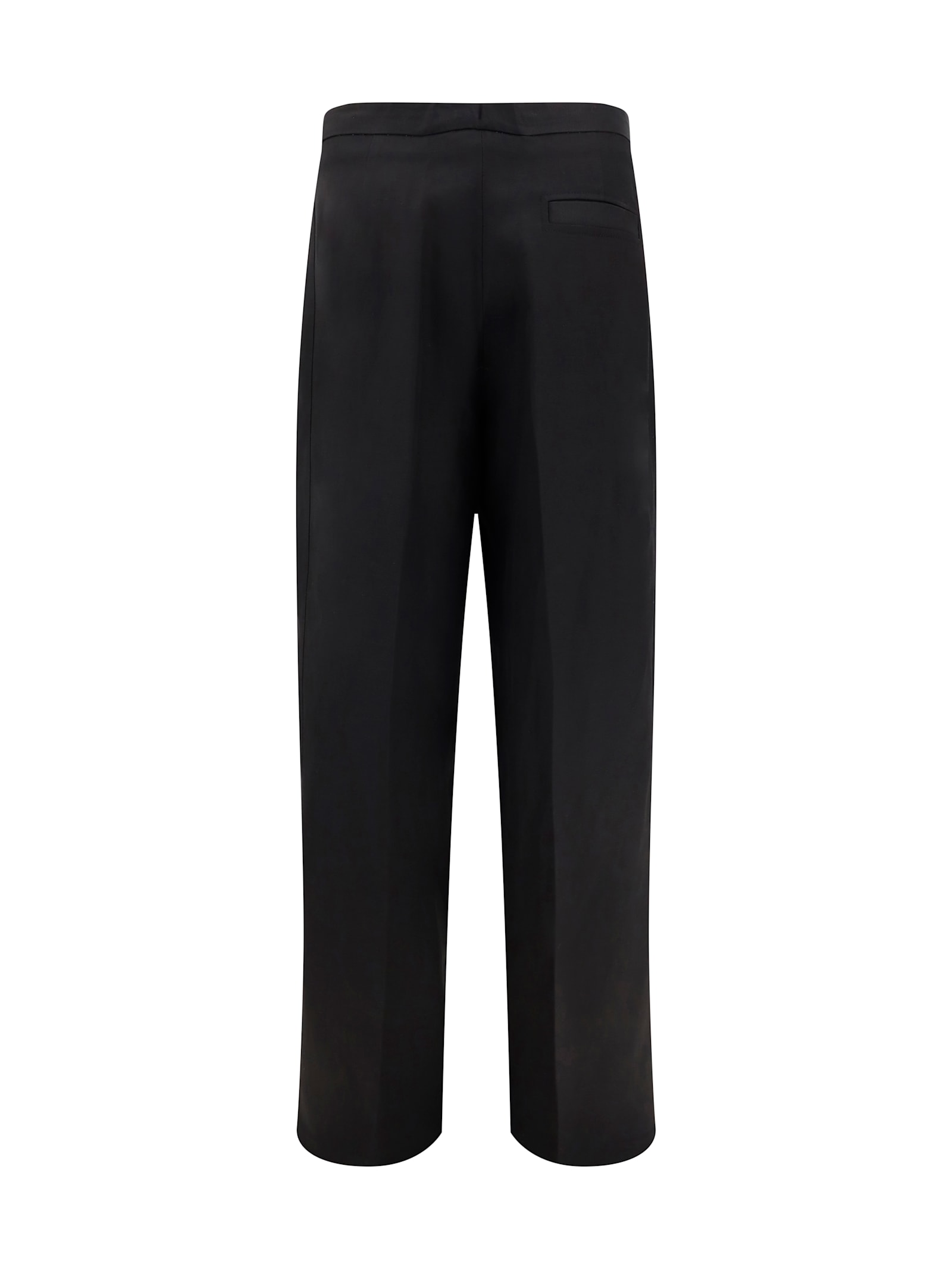 Loulou Studio Primo Palazzo Pants In Black