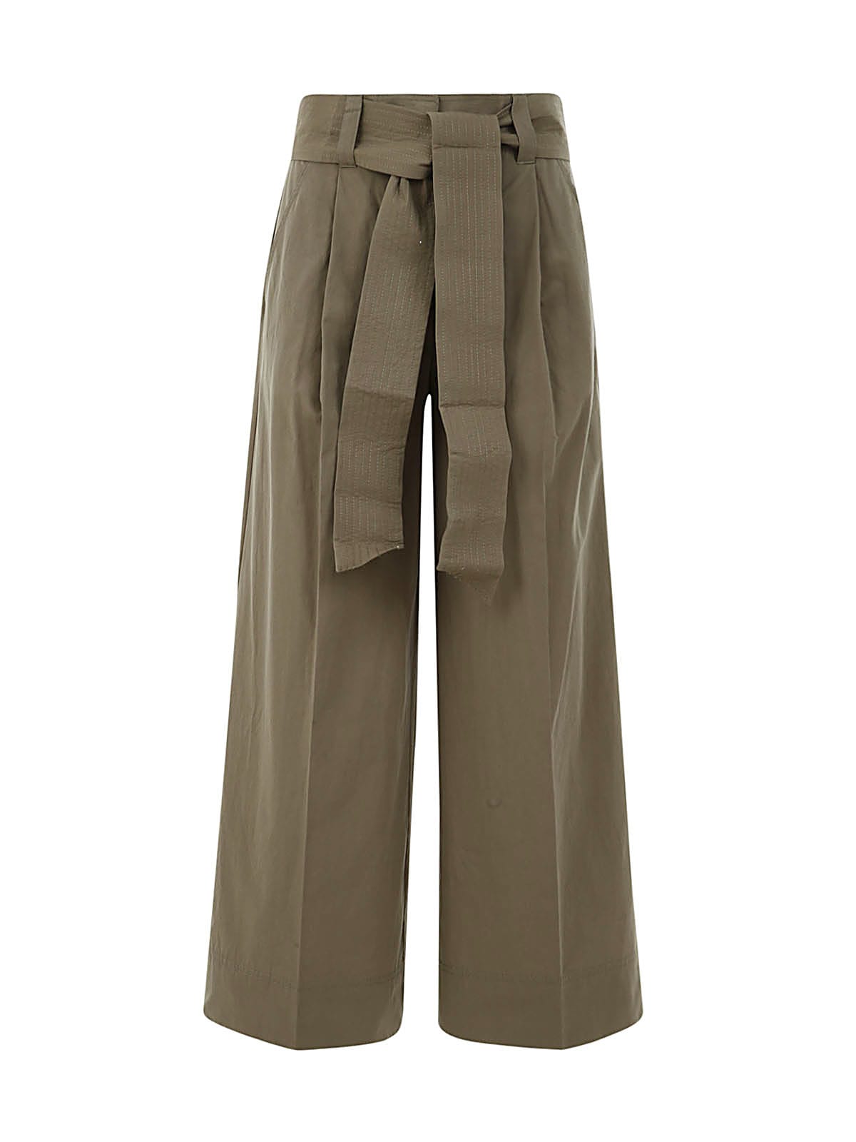 TwinSet Wide Leg Trousers With Belt