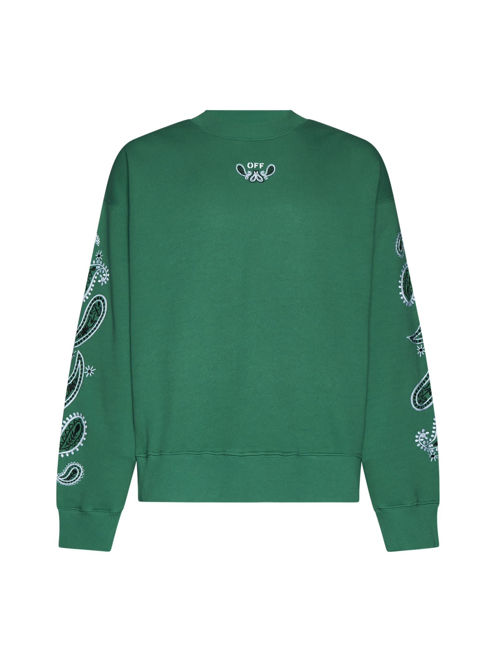 Off-white Sweater In Green