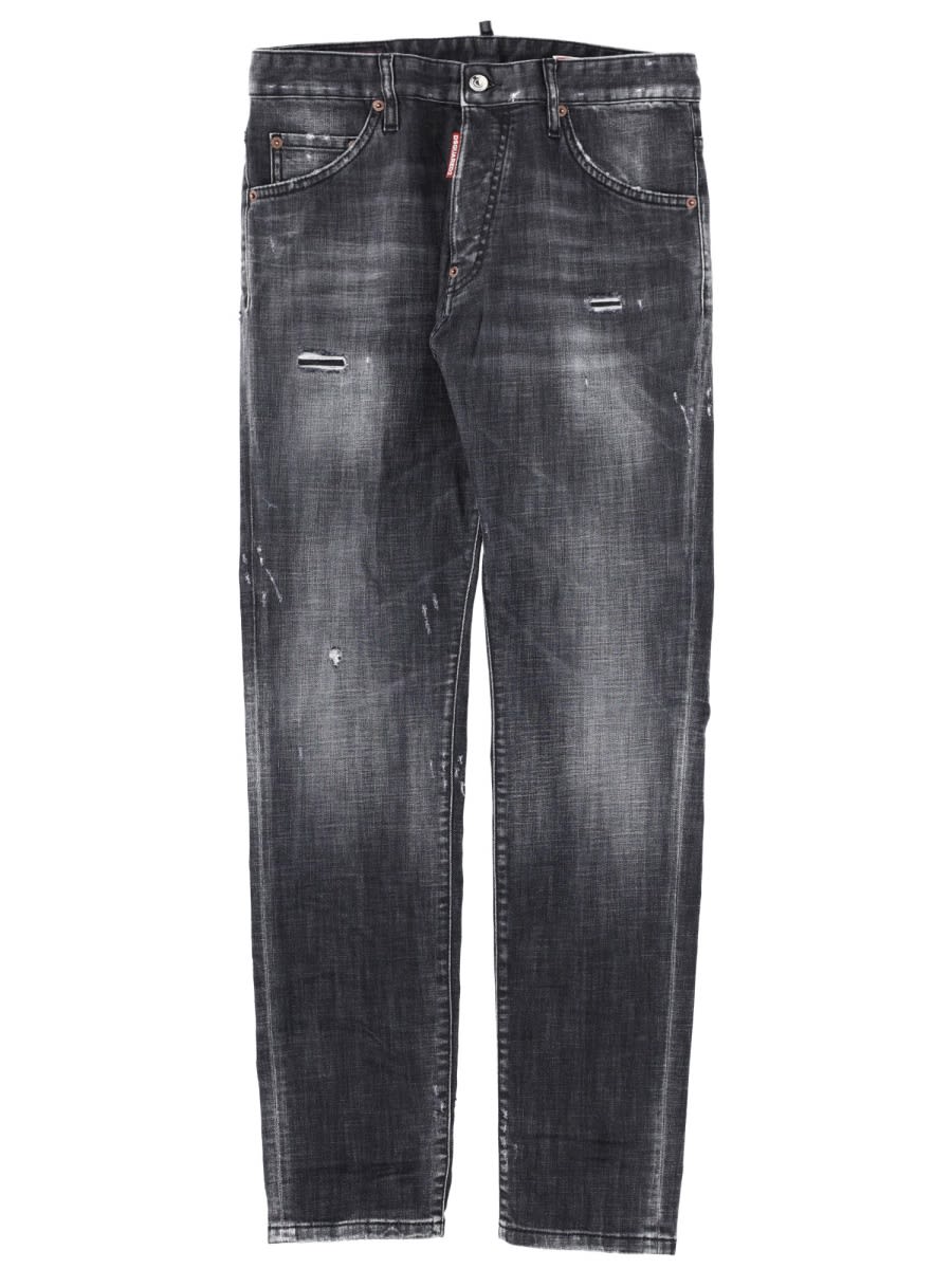 Dsquared2 Jeans Teddy In Black