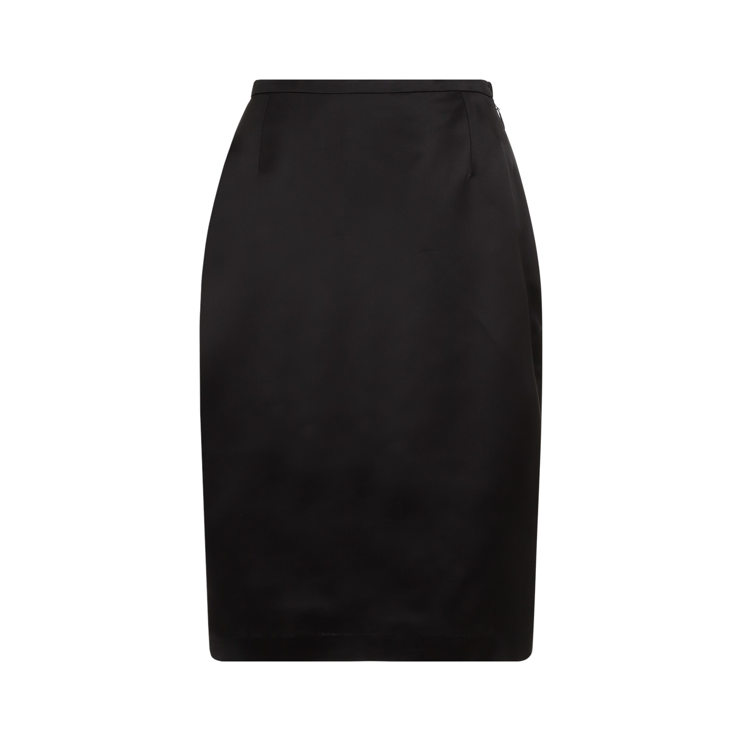 Shop Saint Laurent Skirt In Noir