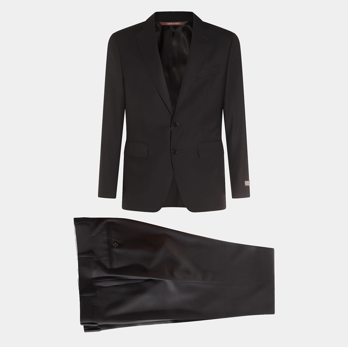 Canali Dresses Blacks And Greys