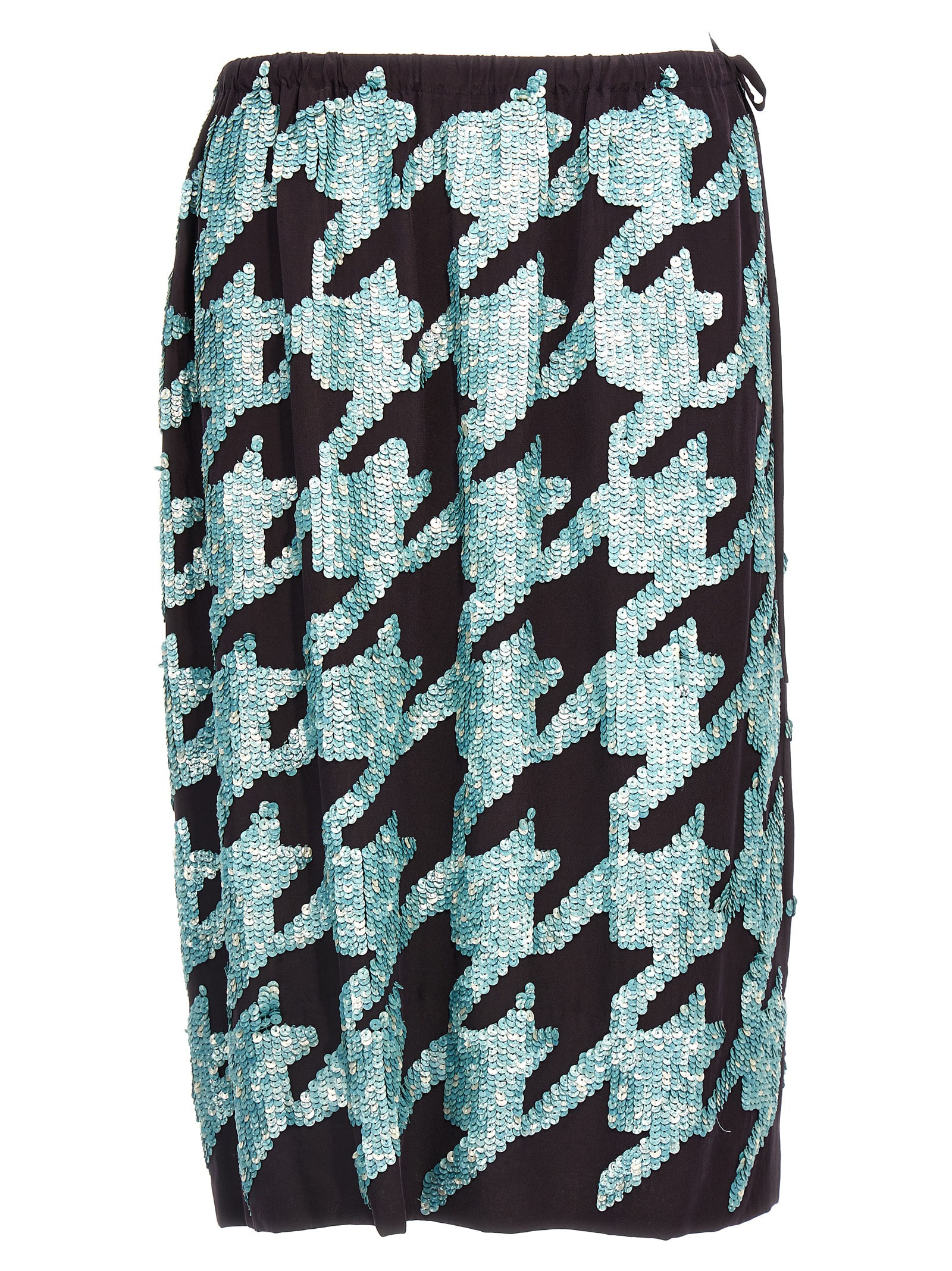 Shop Dries Van Noten Scotta Skirt In Multicolor