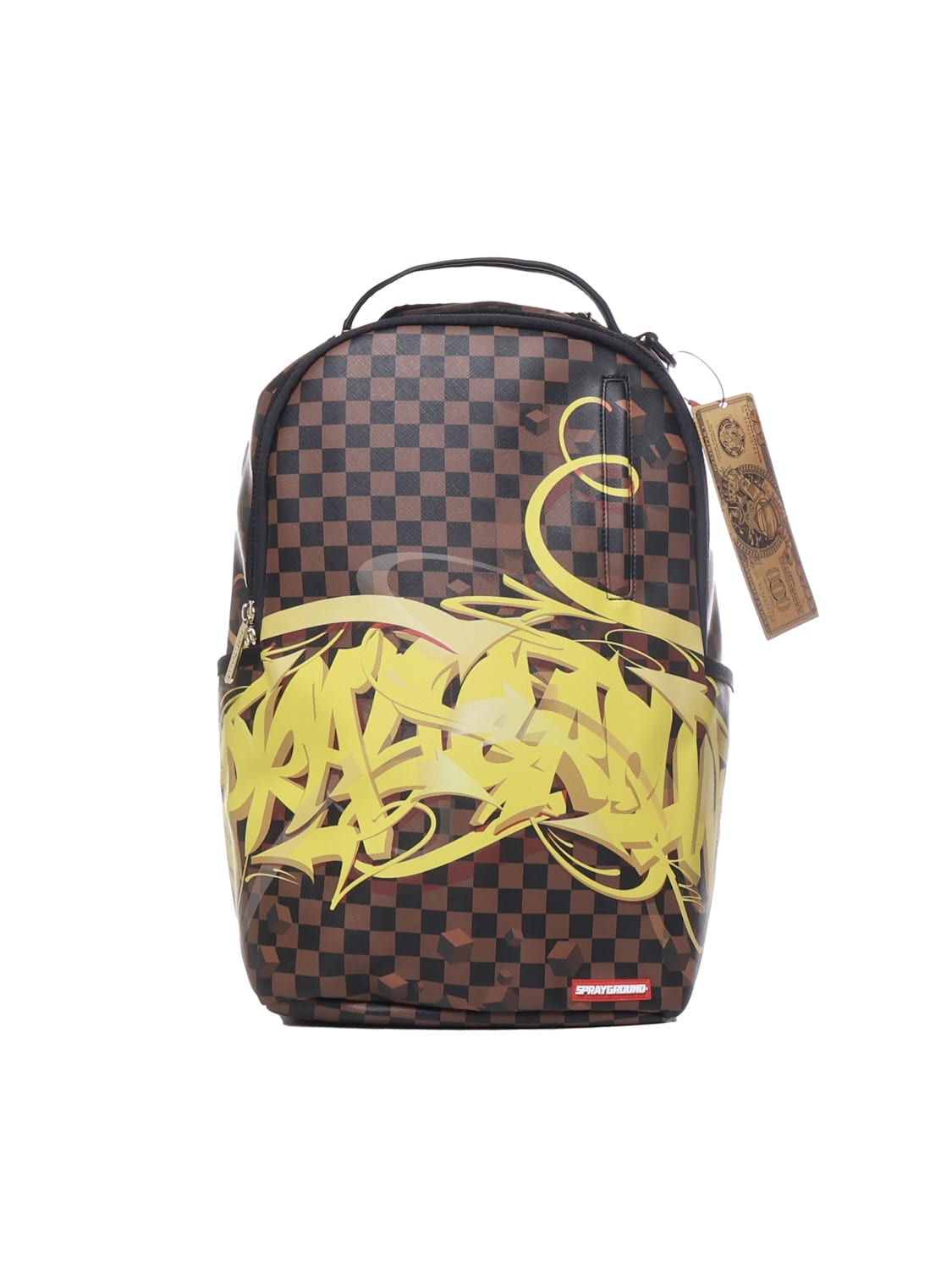 Sprayground Split Weird Bear Backpack in Multi | B5294