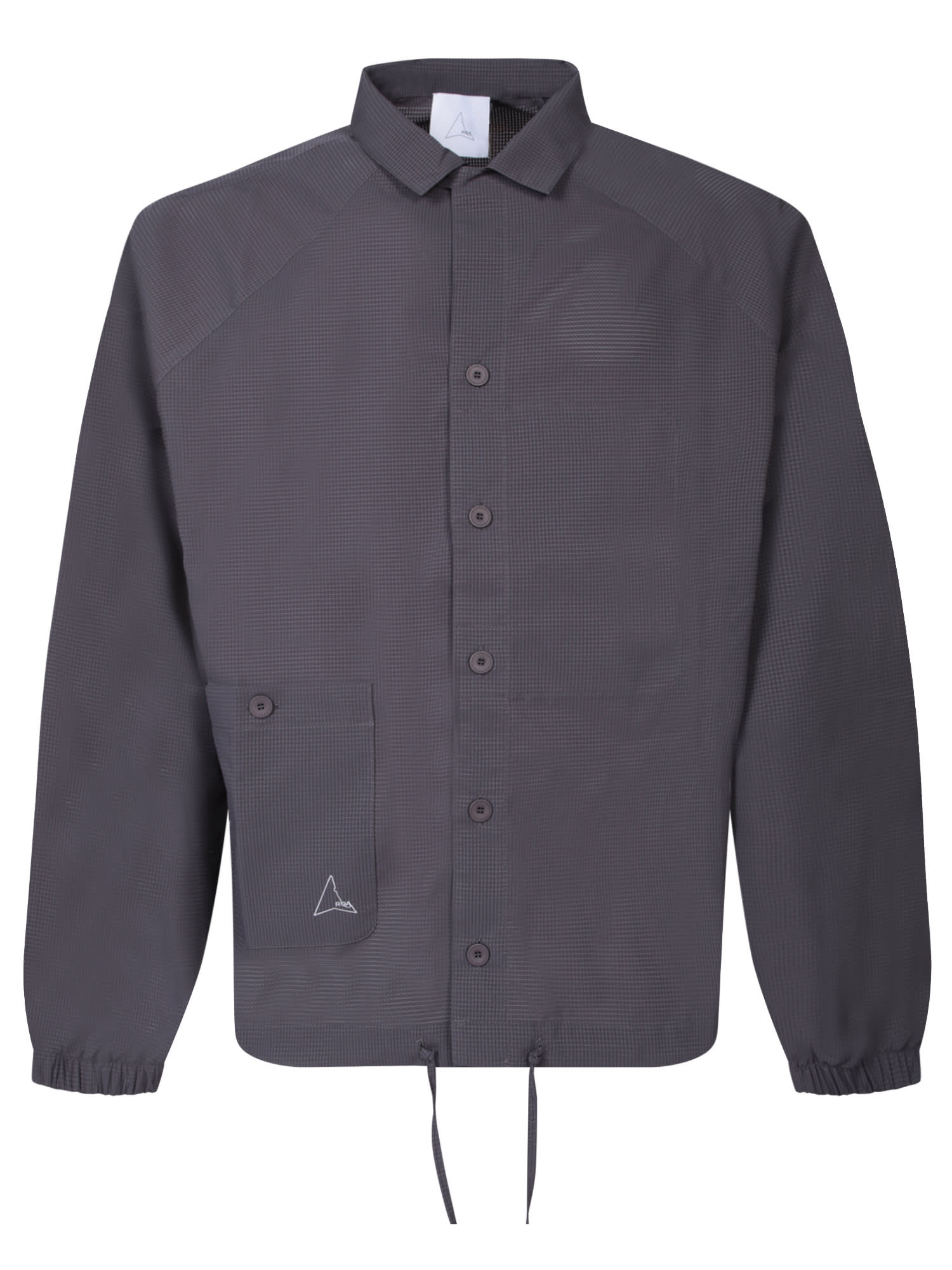 Shop Roa Perforated Grey Shirt