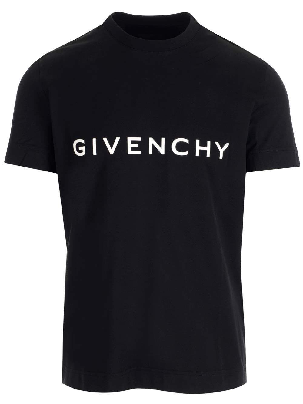 Shop Givenchy Slim  Archetype T-shirt In Nero