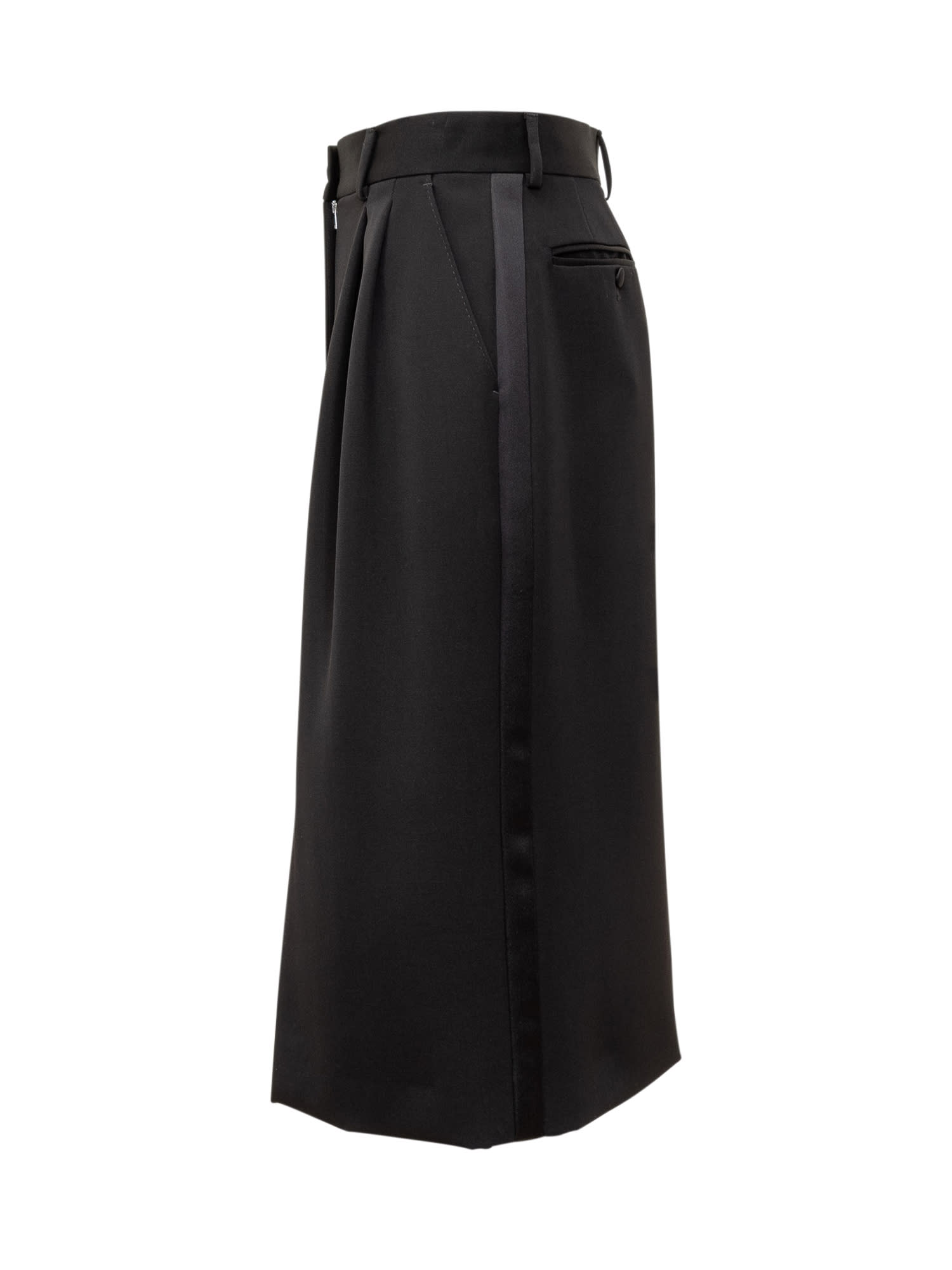 Shop Dolce & Gabbana Skirt In Nero