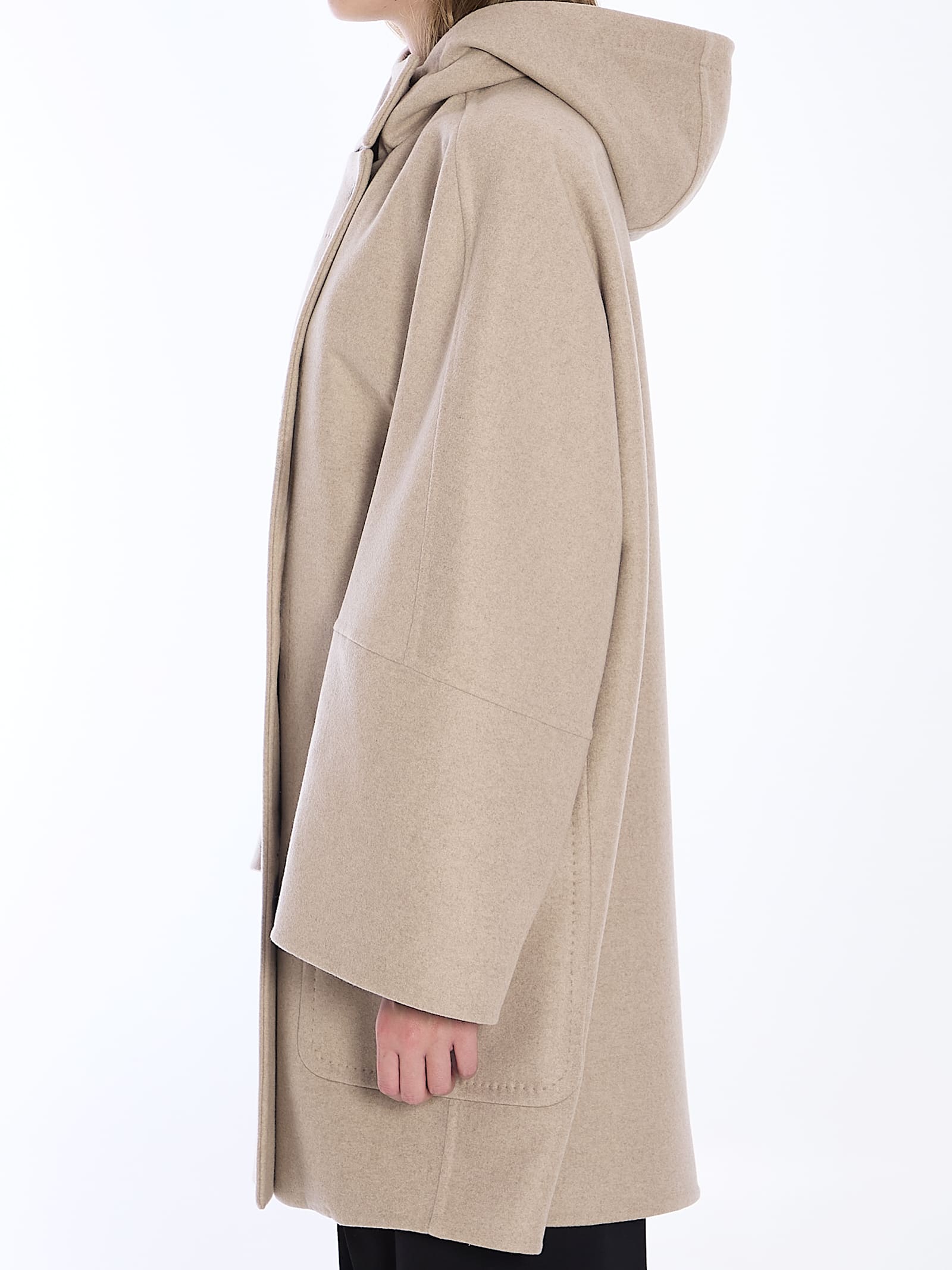 Shop Max Mara Arturo Coat In Beige