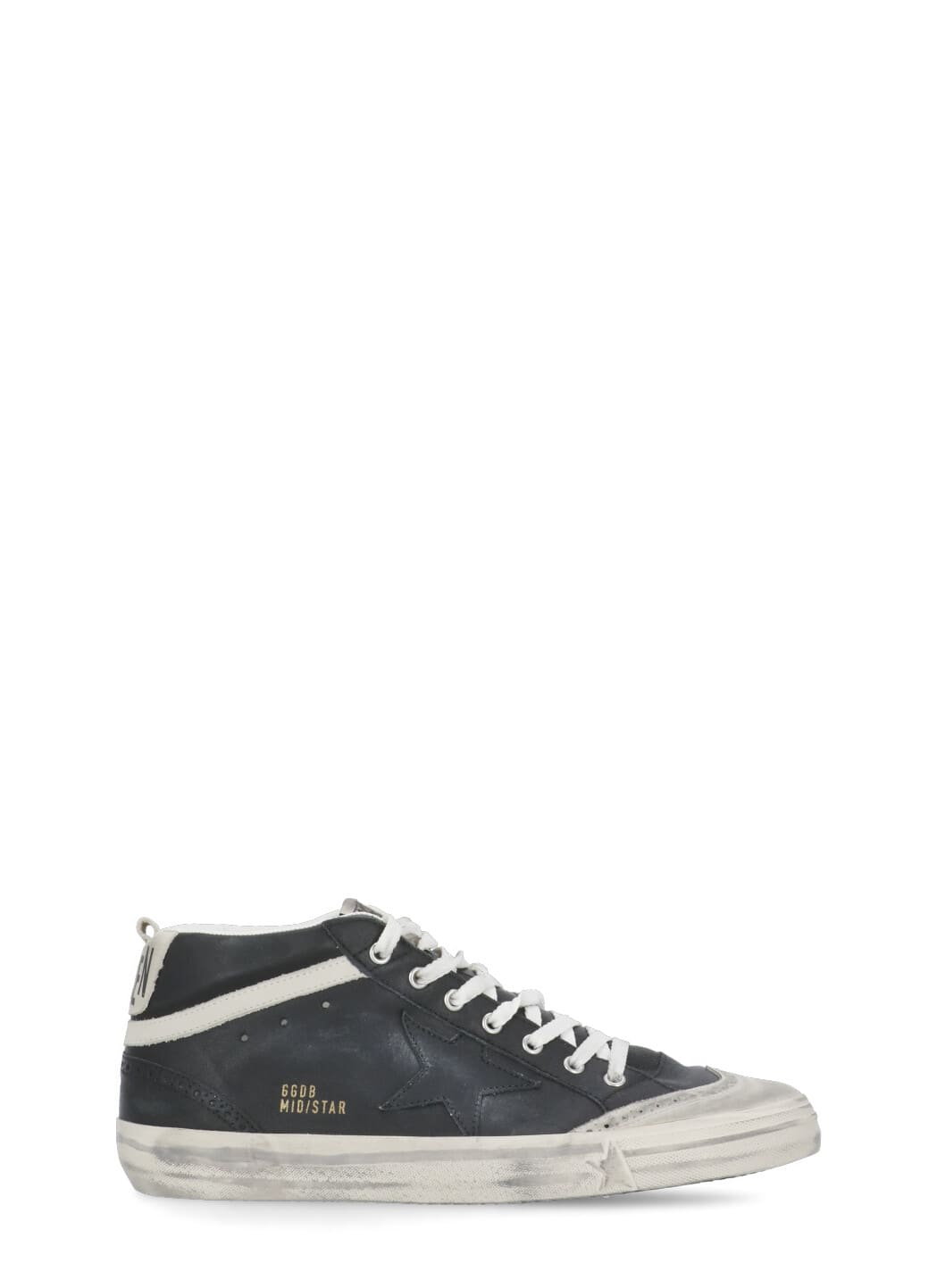 Shop Golden Goose Mid Star Classic Sneakers In Black