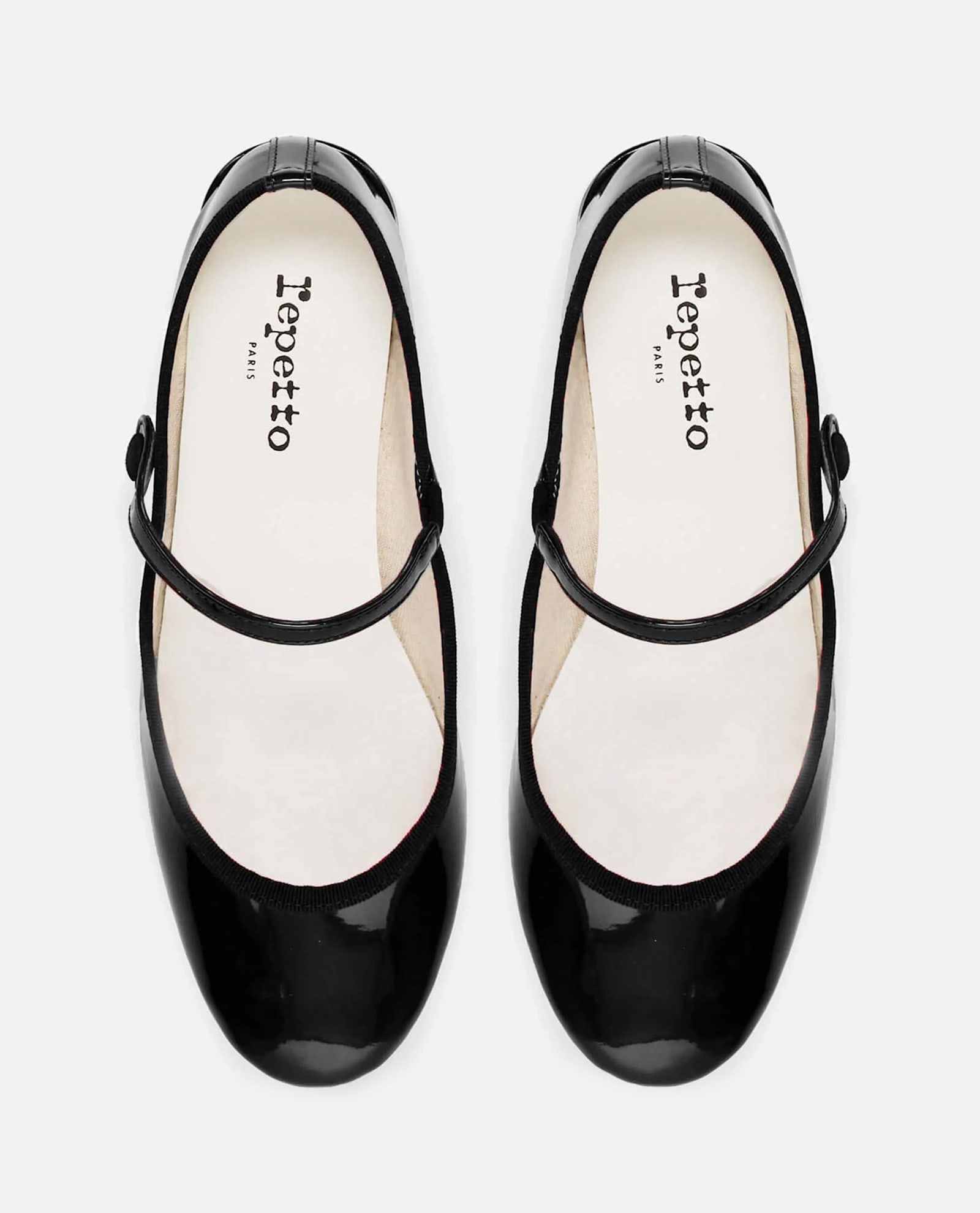 Shop Repetto Rose Babies Mary Jane In Black