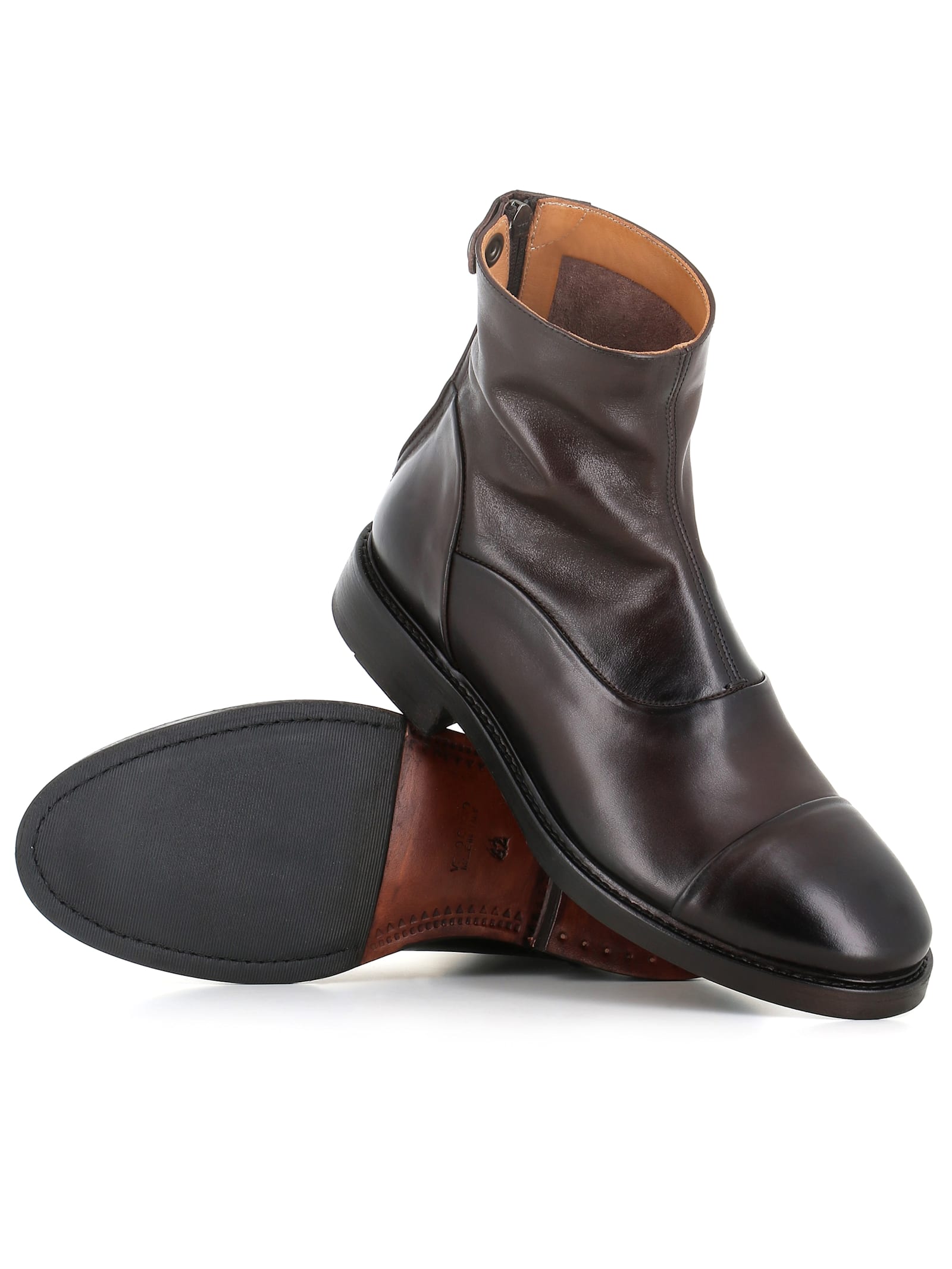 Alberto Fasciani Ankle Boot Gabriel 10023 In Brown