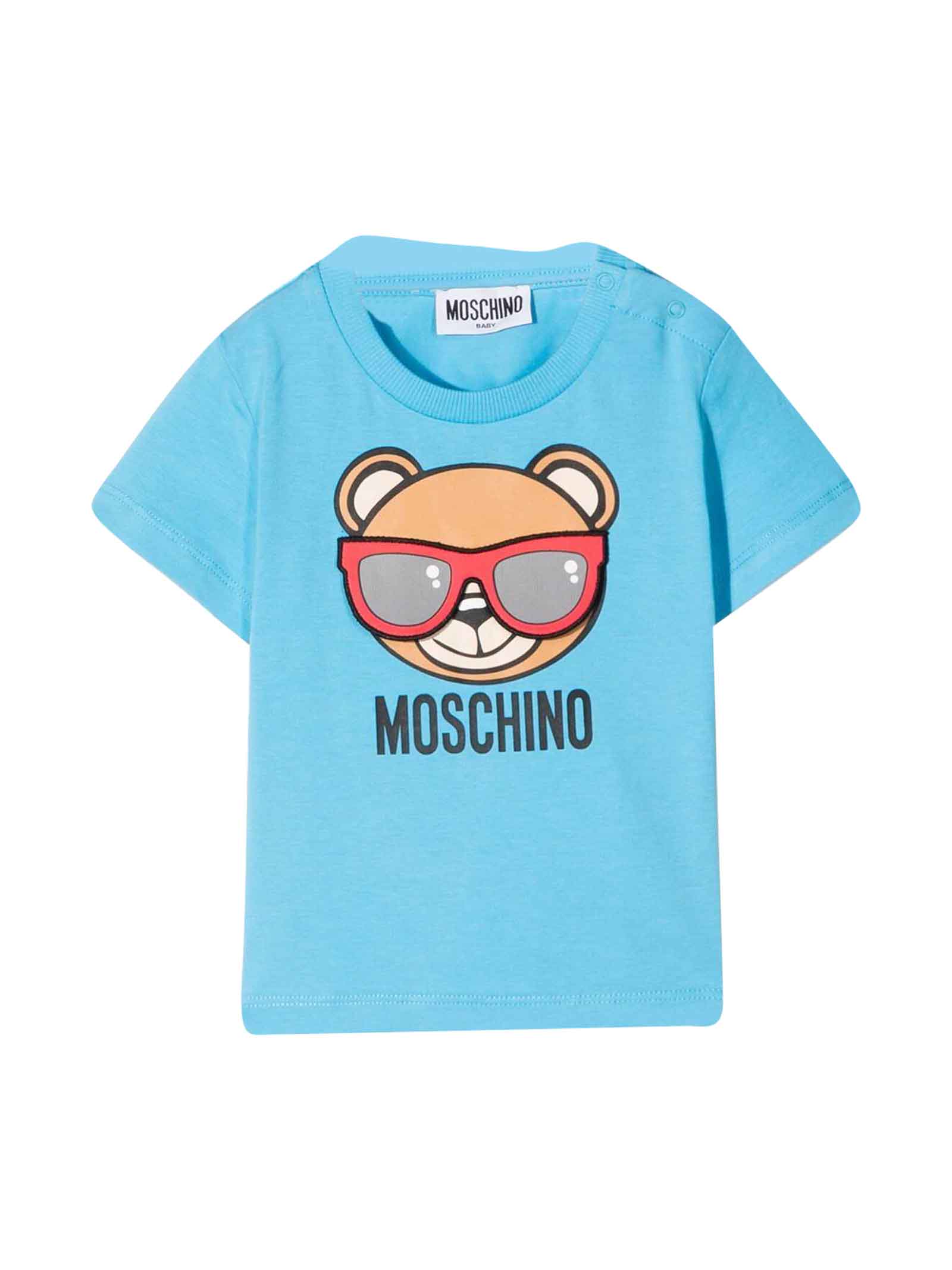 Moschino Blue T-shirt Baby Unisex