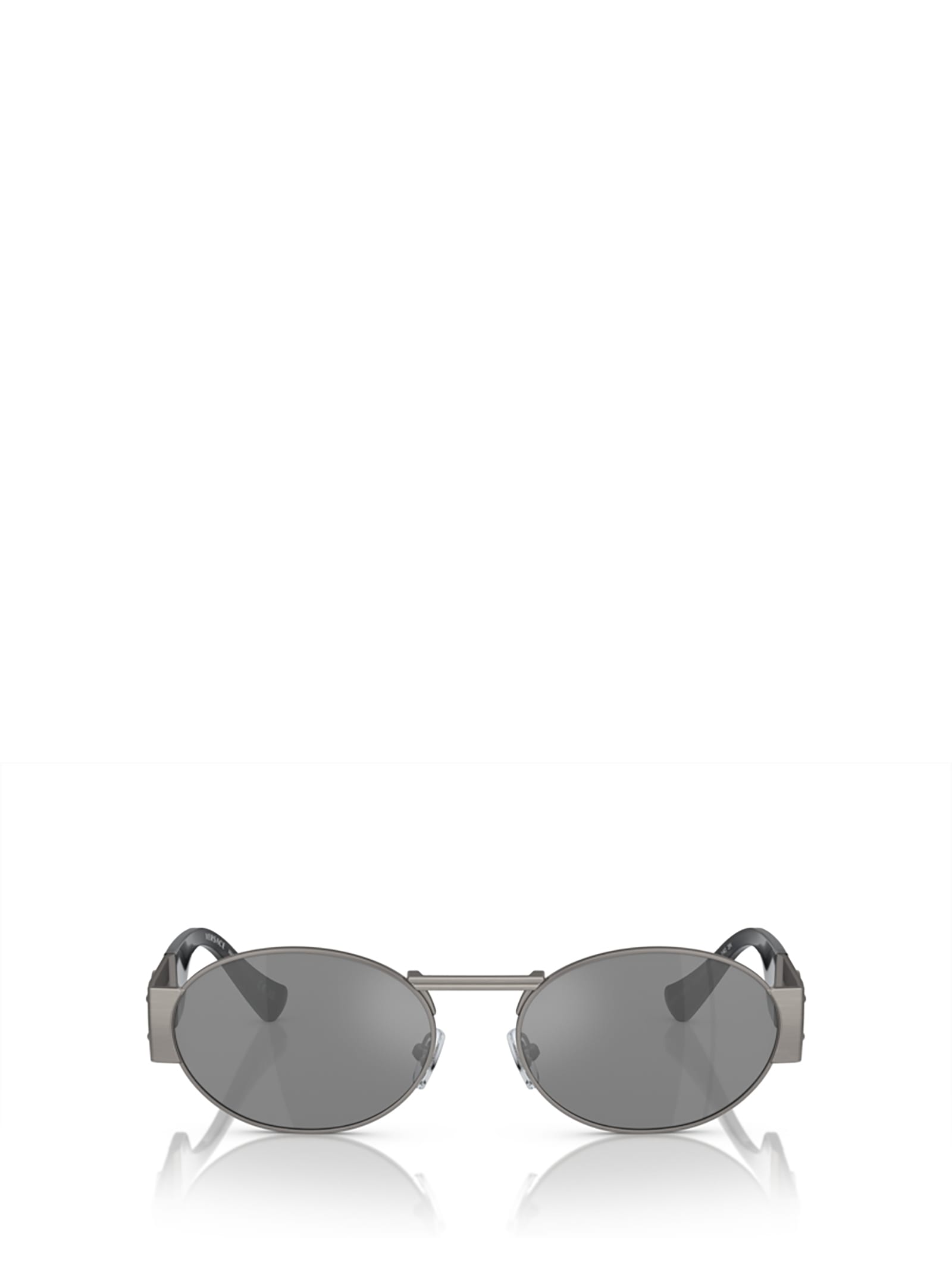 Shop Versace Ve2264 Matte Gunmetal Sunglasses