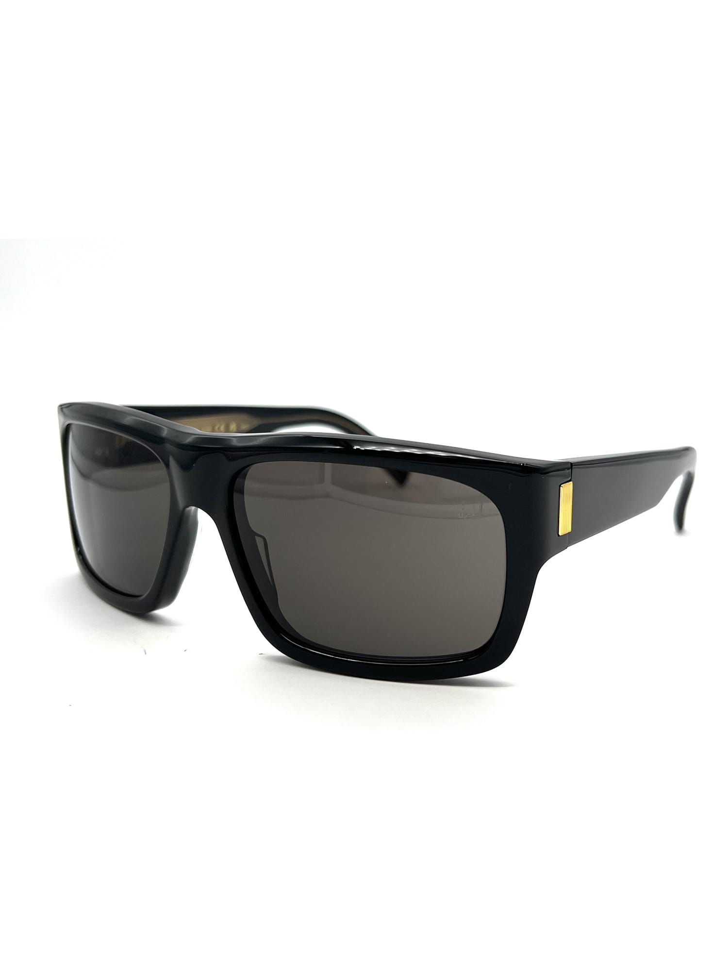 Shop Dunhill Du0033s Sunglasses In Black Black Grey