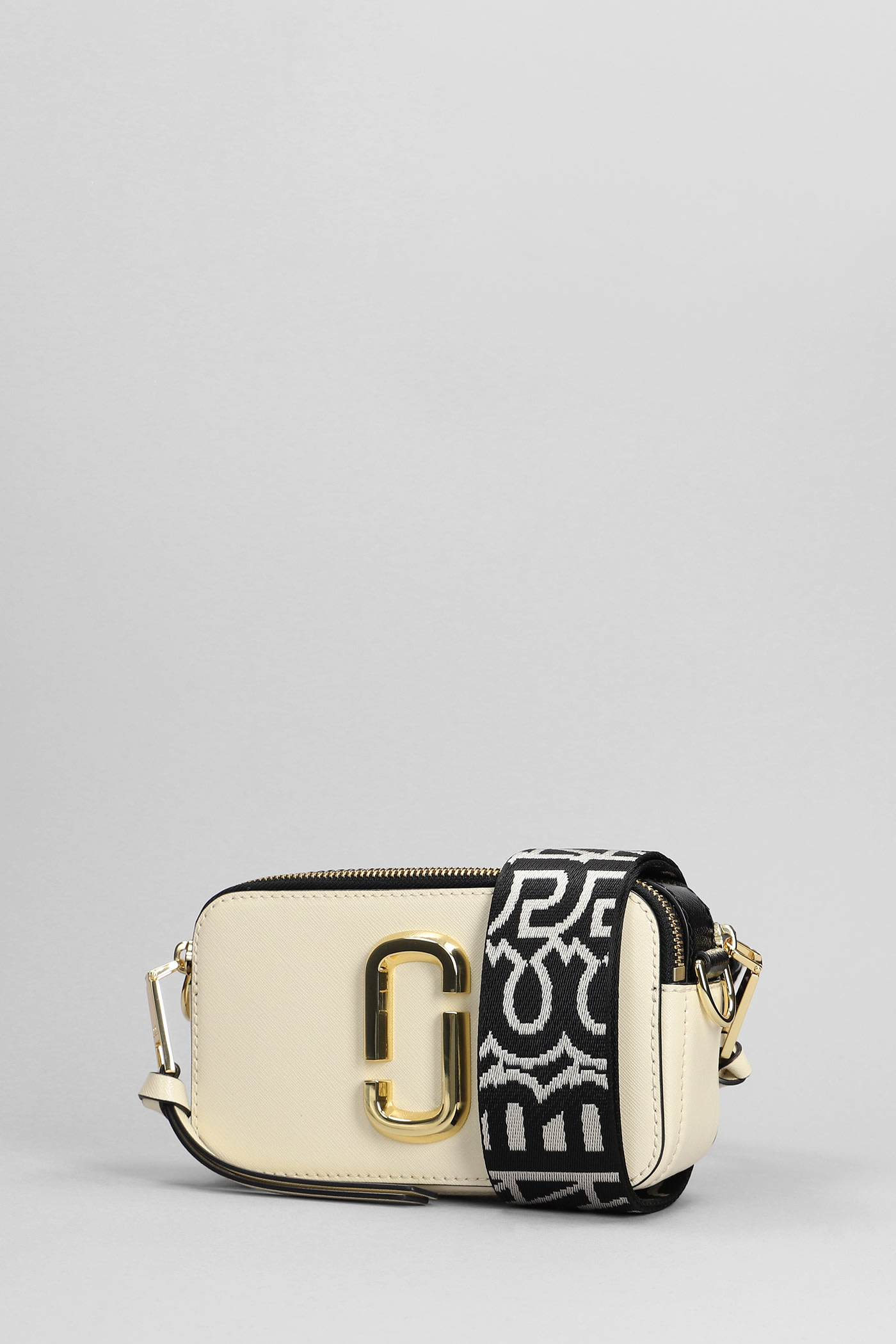 Shop Marc Jacobs Snapshot Shoulder Bag In White Leather