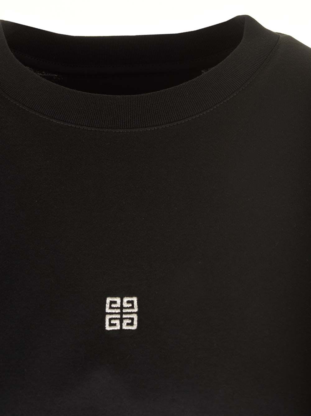 Shop Givenchy Slim Fit Cotton T-shirt In Black