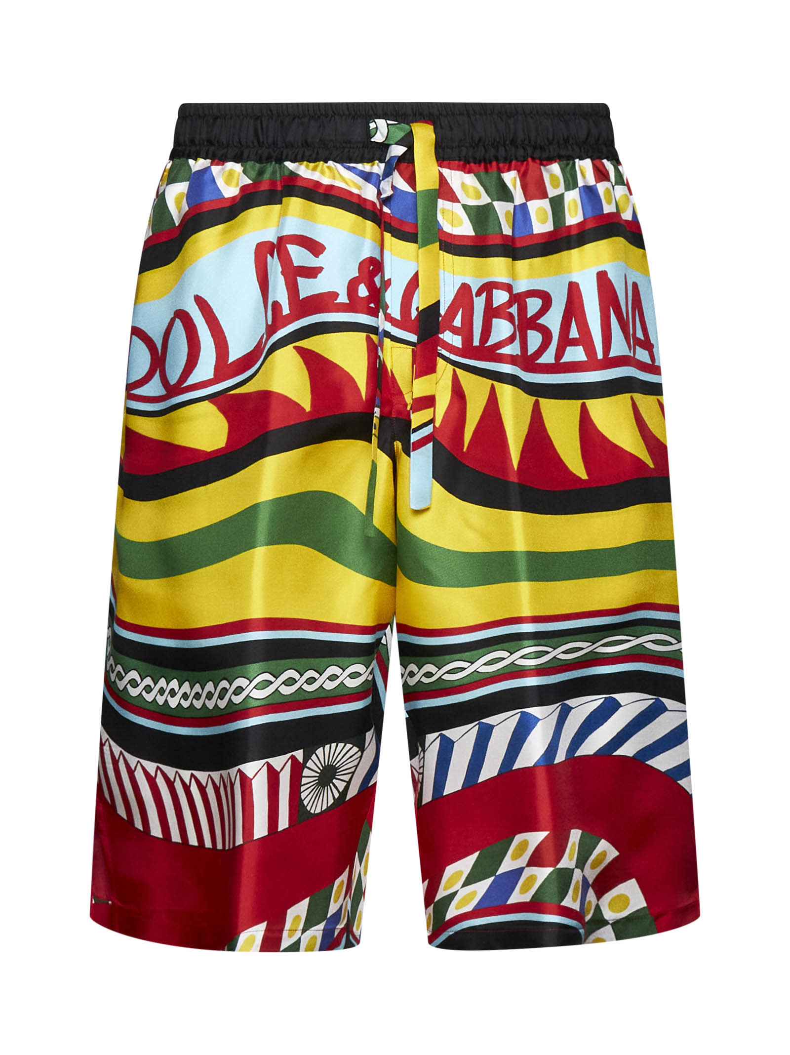 Shop Dolce & Gabbana Shorts In Carretto