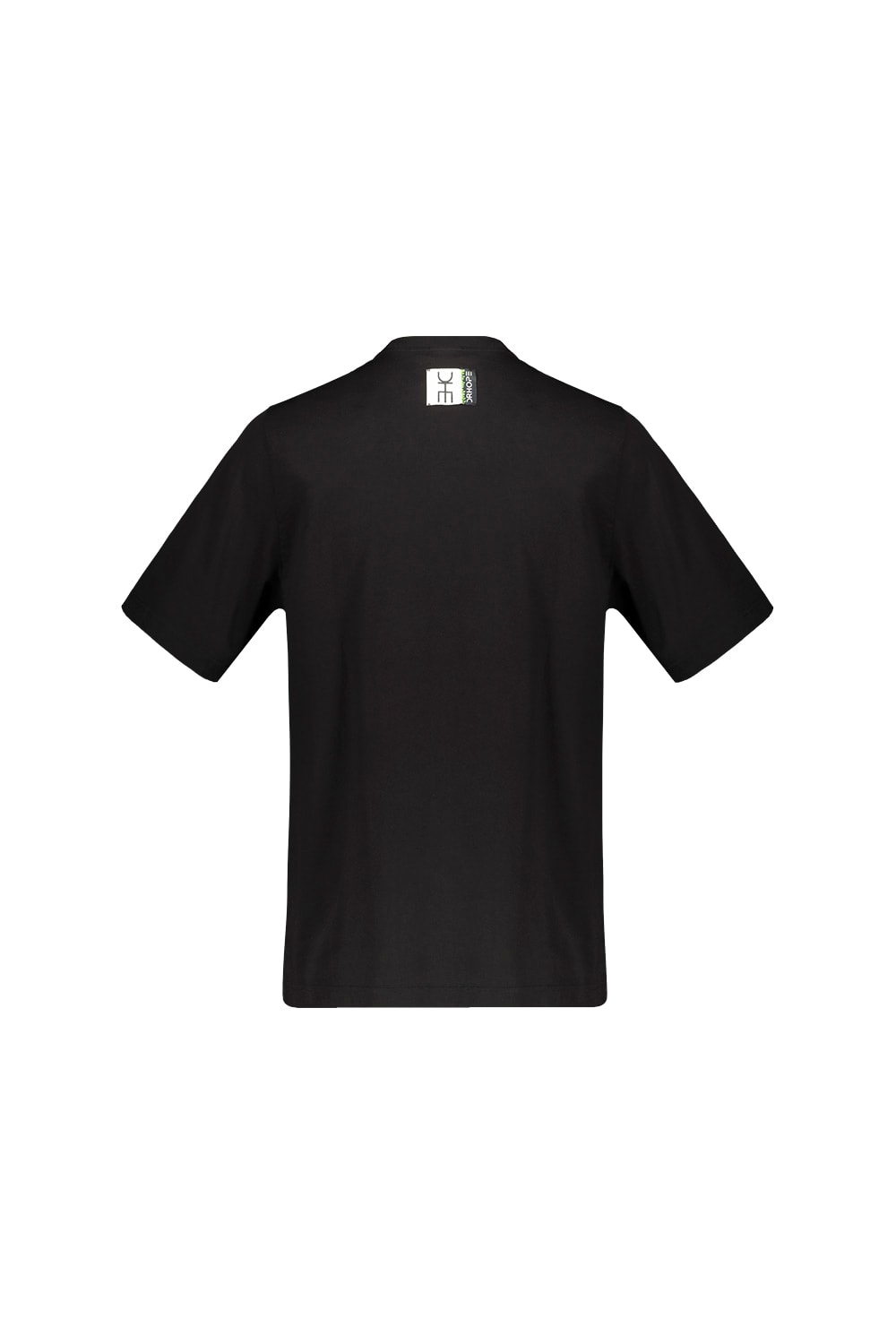Shop Drhope Black T-shirt With Logo Print
