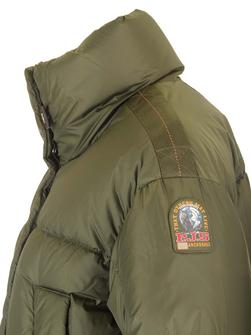 Shop Parajumpers Cecy Puffer Jacket In Green