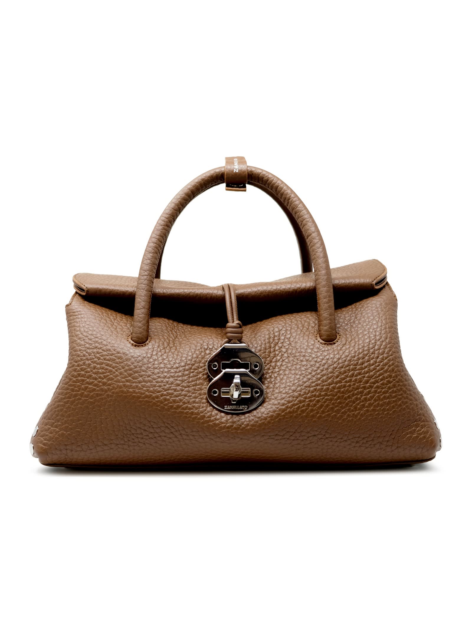 Zanellato 068750-1120000-z0282 Brown S.zeno Dotta Centauro Leather Handbag S