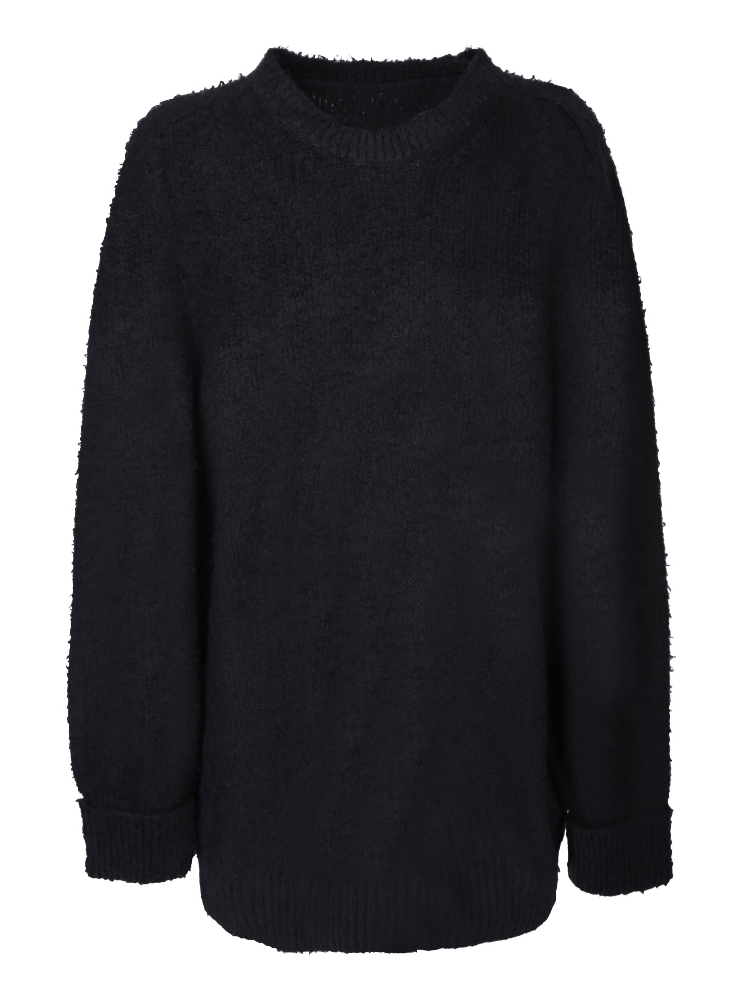 Shop Maison Margiela Brushed Jumper In Black