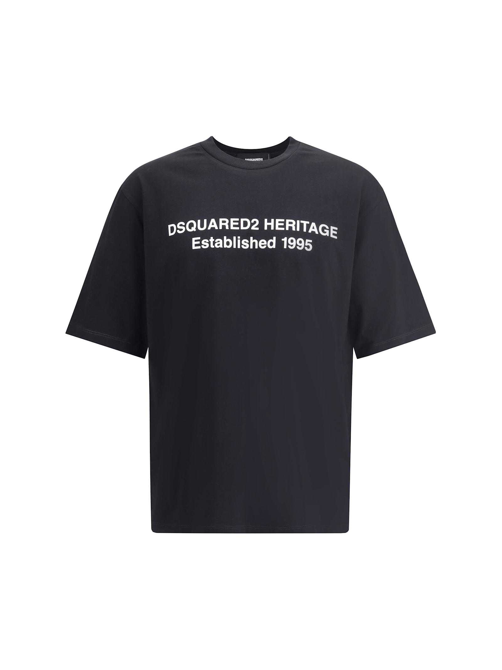 Dsquared2 Short-sleeved T-shirt In Black