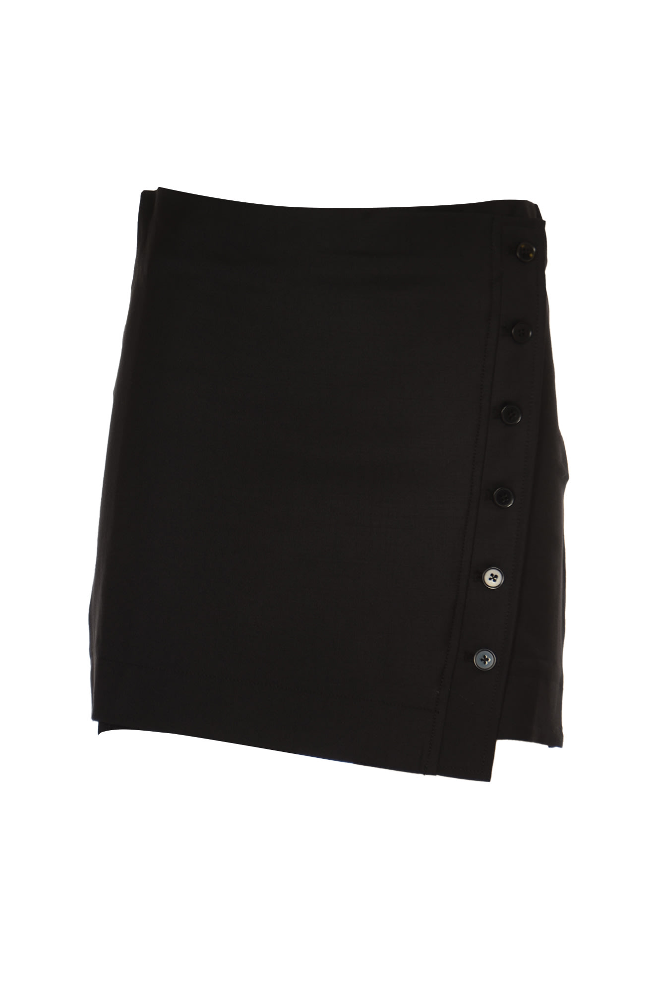 Shop Loulou Studio Mahaz Skirt In Black
