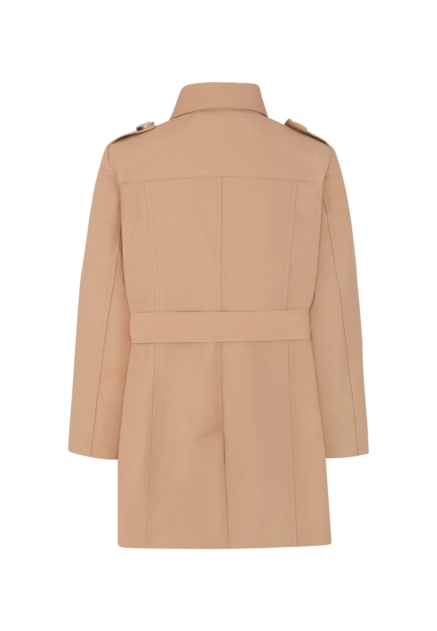 Shop Max&co. Beige Trench Coat For Girl
