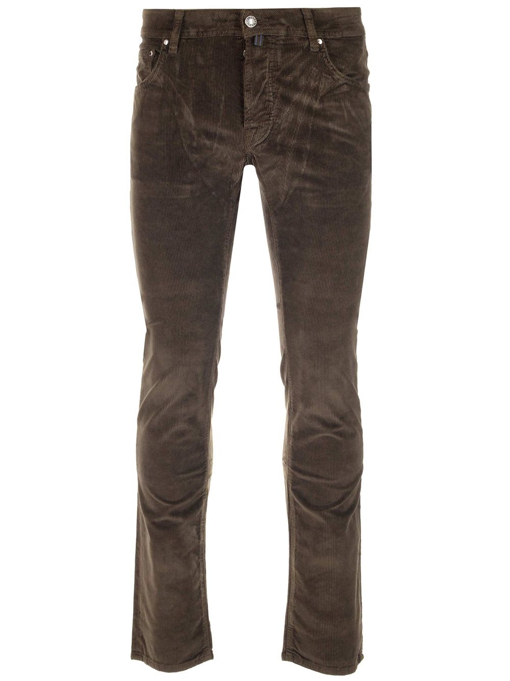 Shop Jacob Cohen Brown Nick Pants