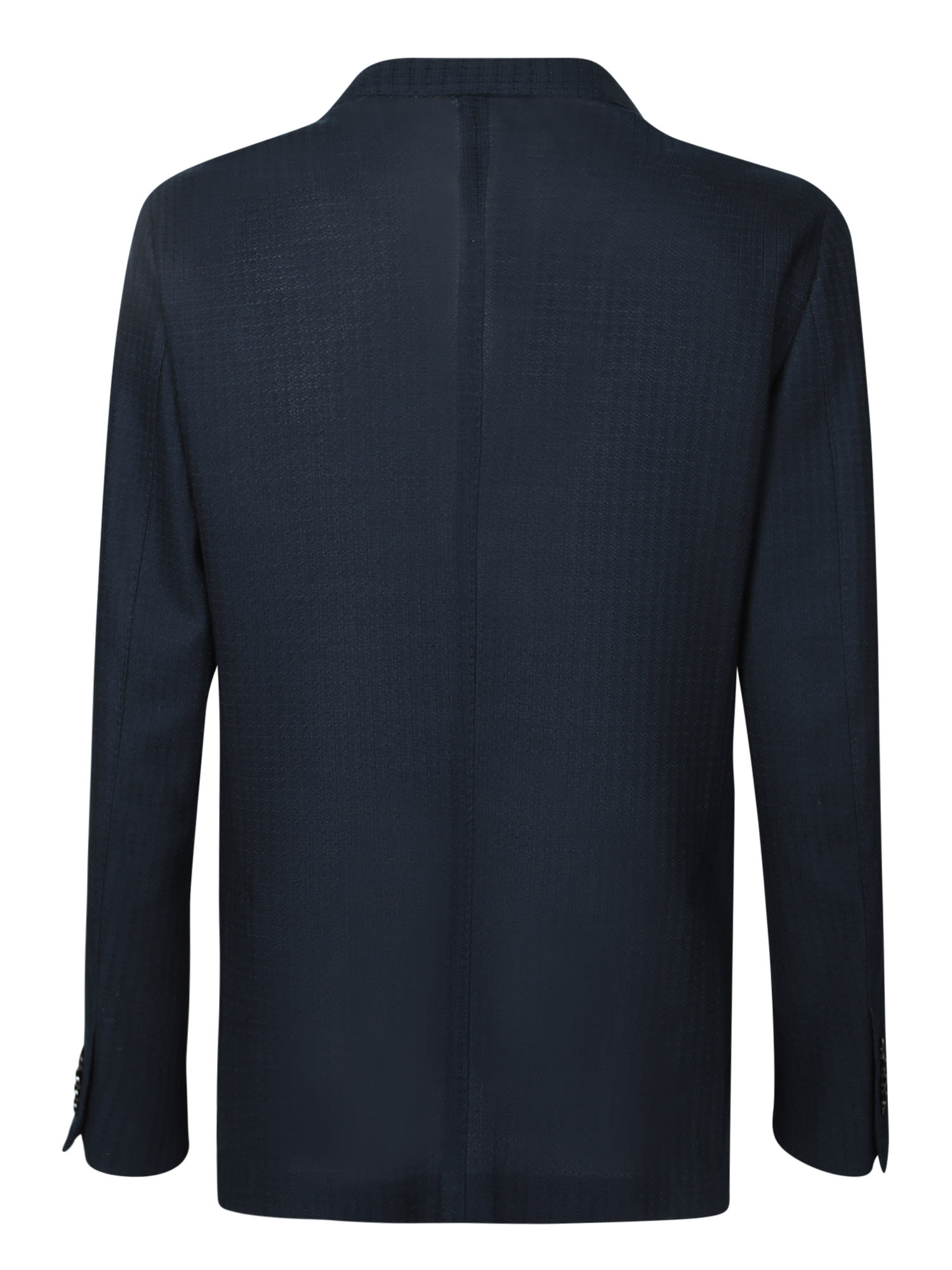 Lardini Wool-blend Jacket In Blue