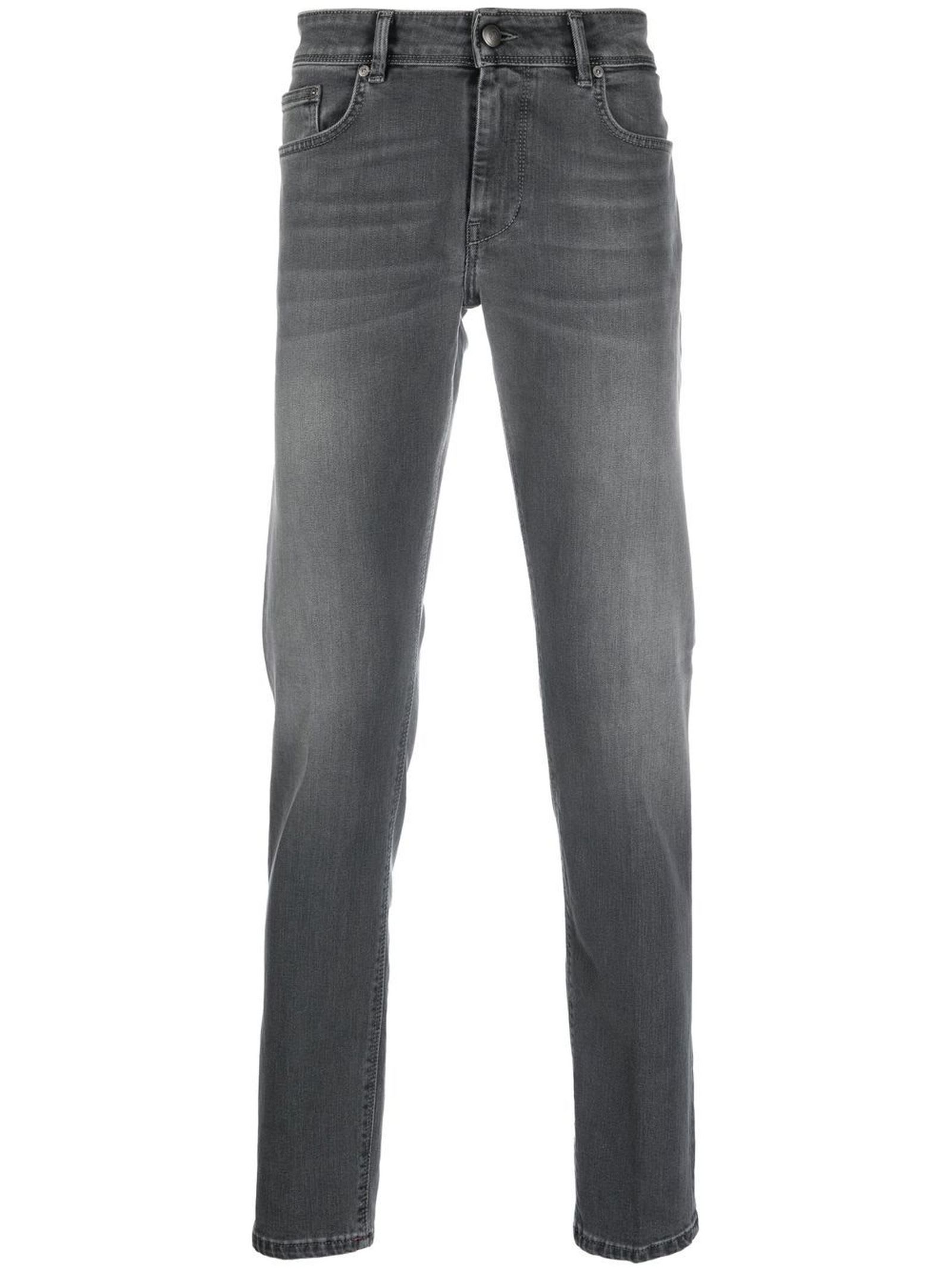 Fay Grey Cotton Jeans