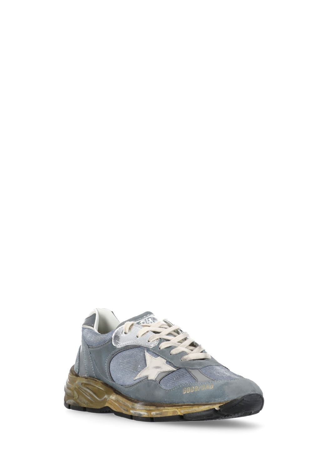 Shop Golden Goose Running Dad Sneakers In Light Blue