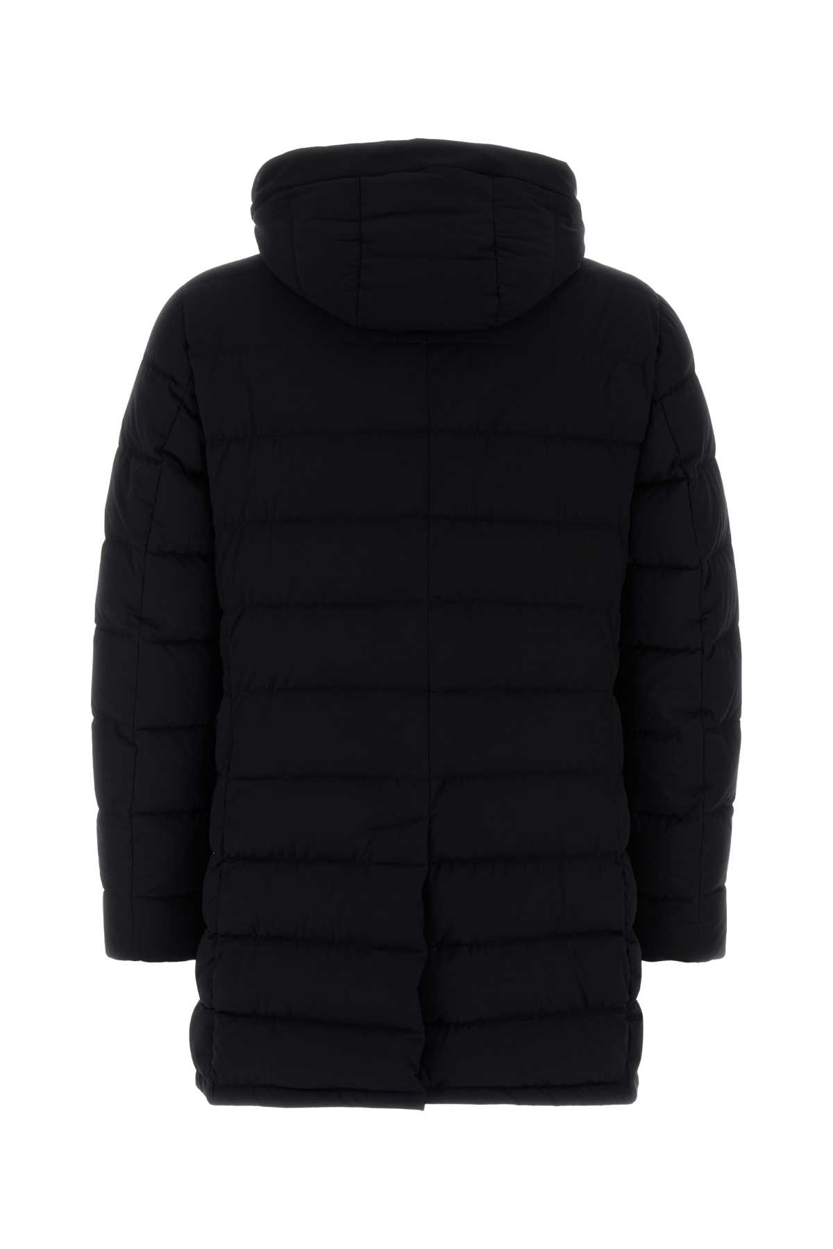 Moorer Midnight Blue Nylon Blend Calandri Down Jacket In Blue
