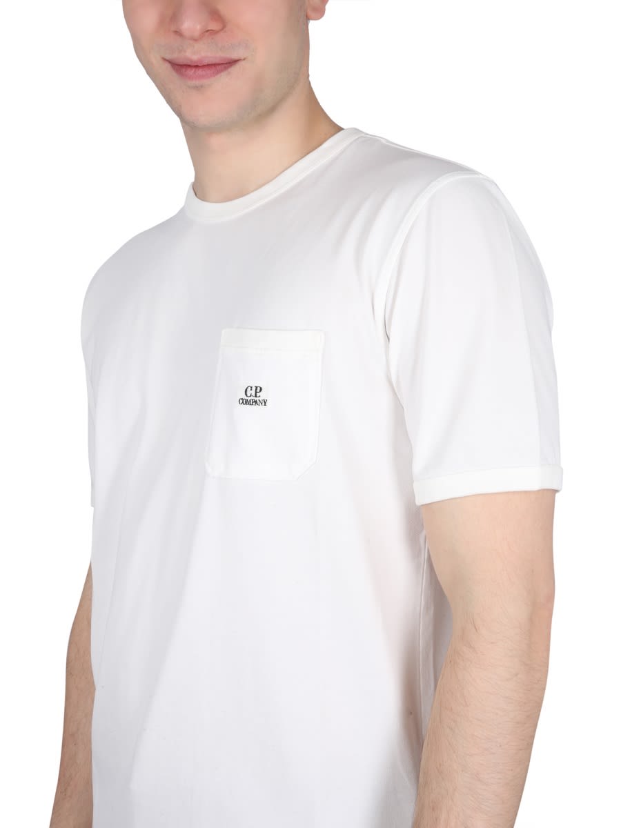 C.p. Company C. P. Company T-shirt With Logo In White