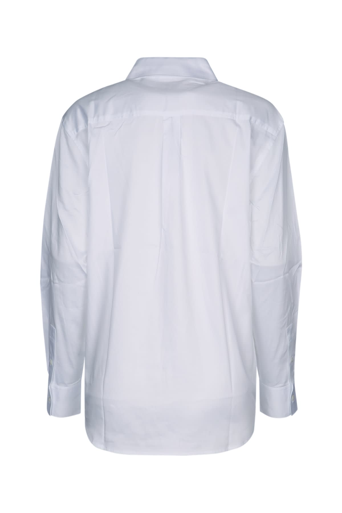 Shop Calvin Klein Soft Cotton Front Slit Shirt